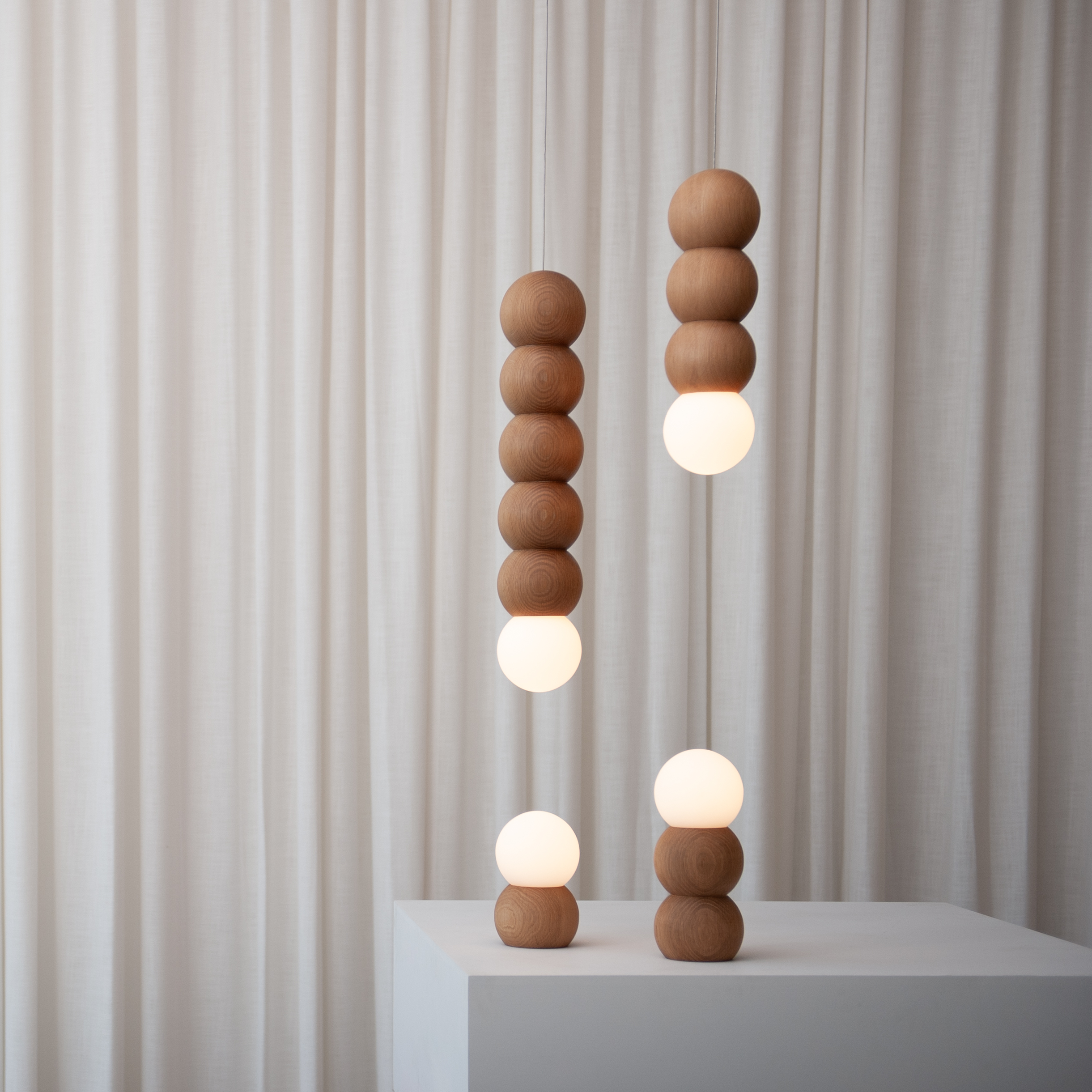 STALA Portable Table Lamp and STALA Pendant