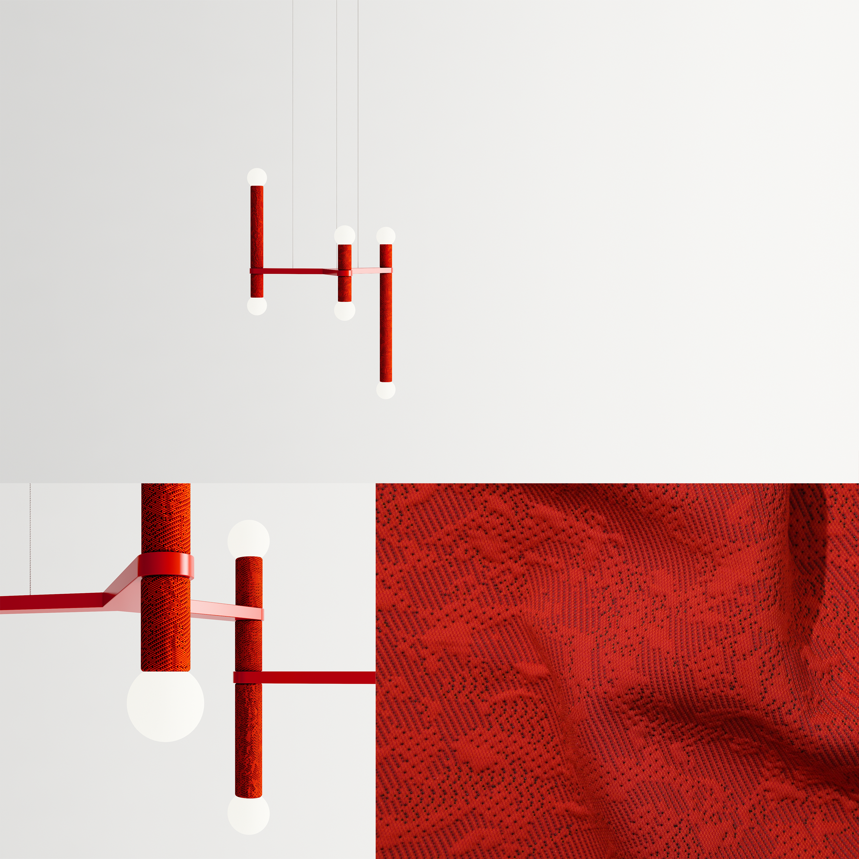 Molecule Chandelier - KNIT series