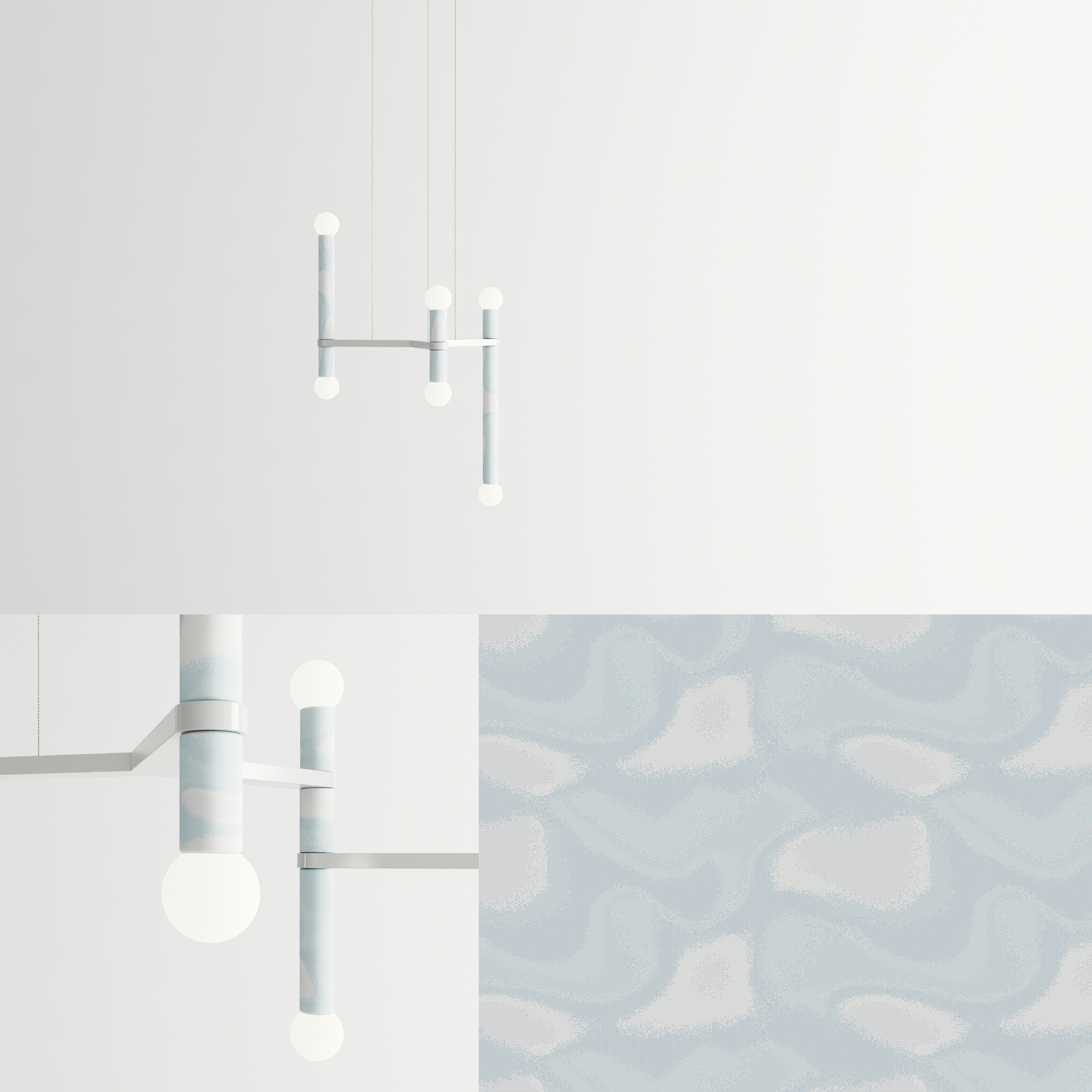 Molecule Chandelier - KNIT series