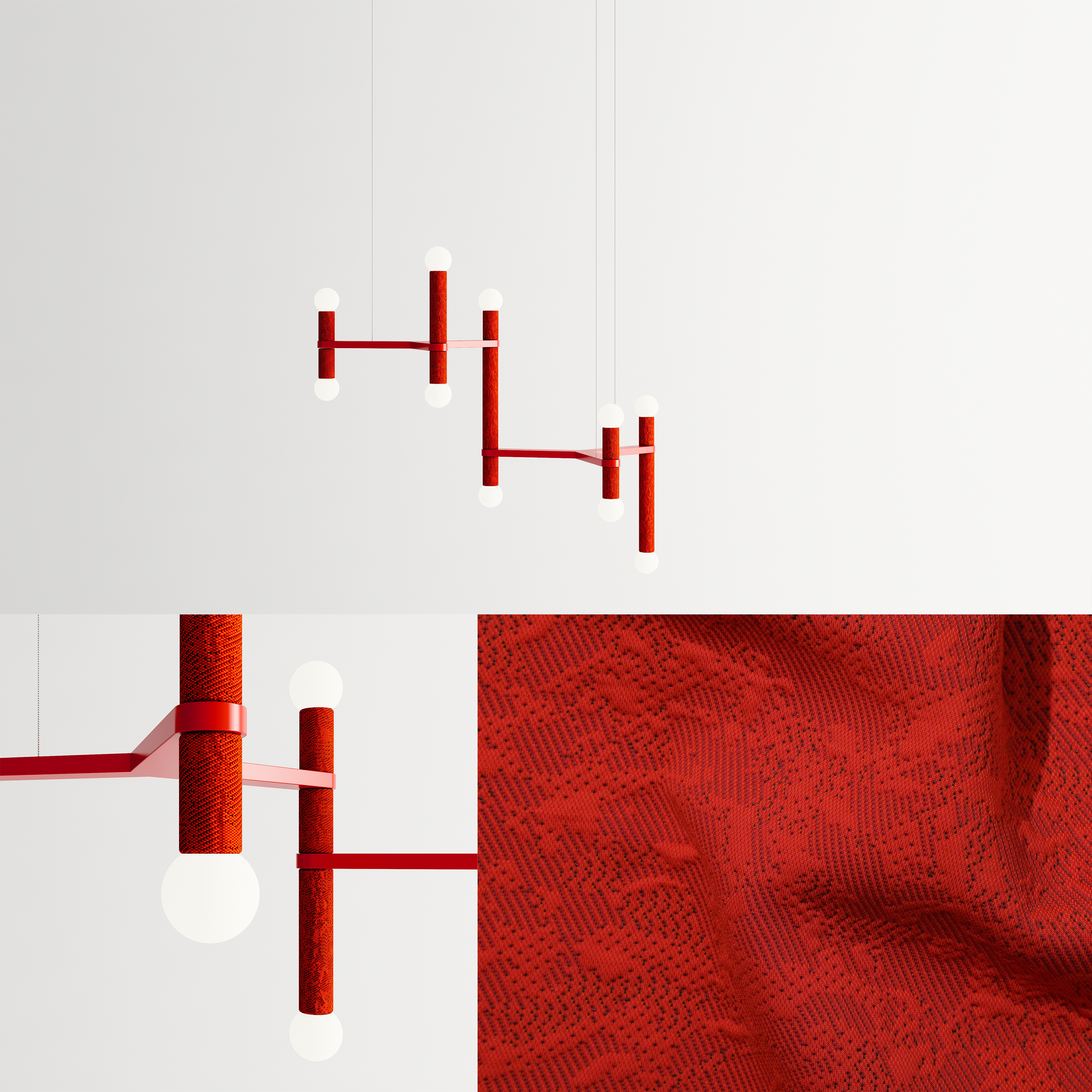 Molecule Pendant - KNIT series