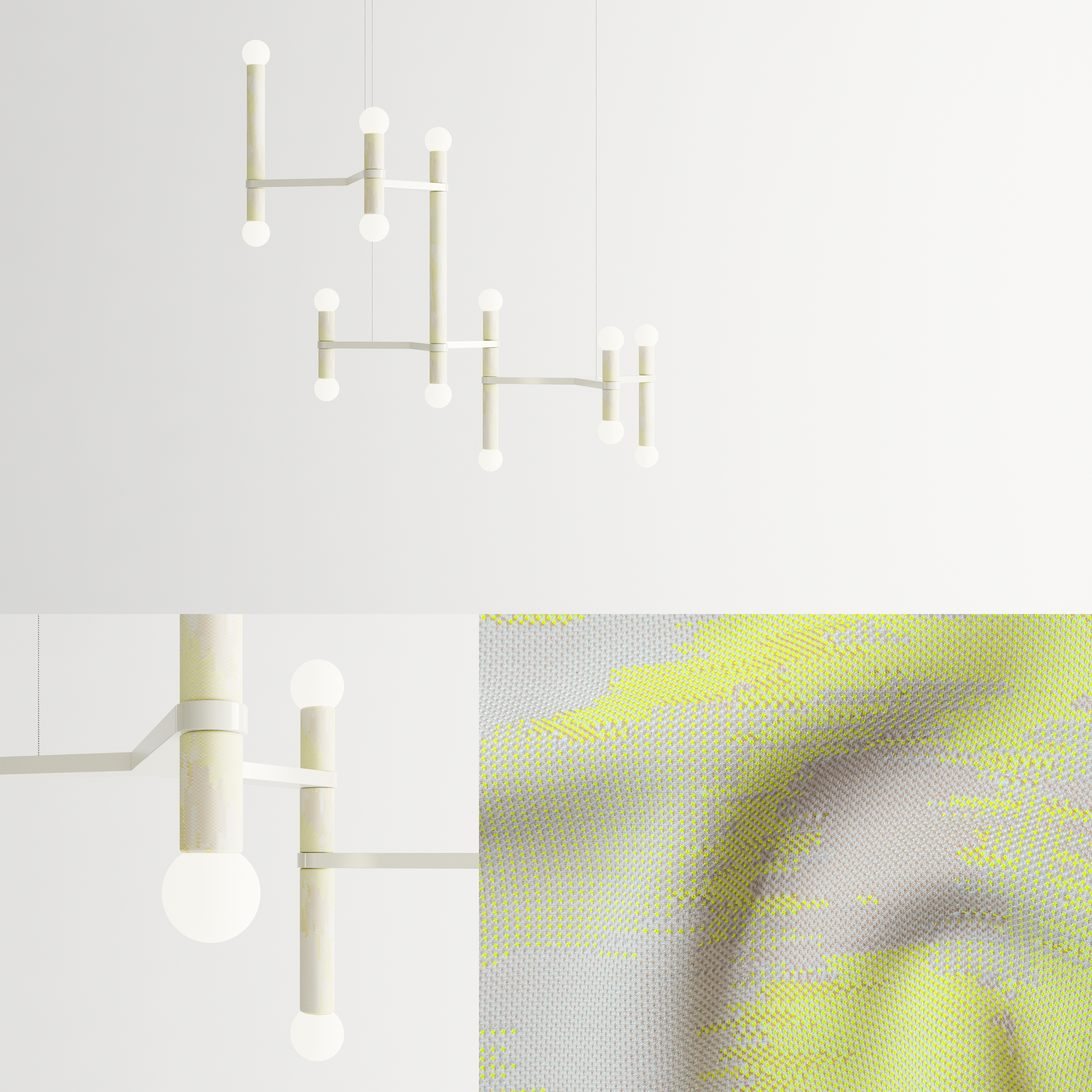 Molecule Chandelier - KNIT series