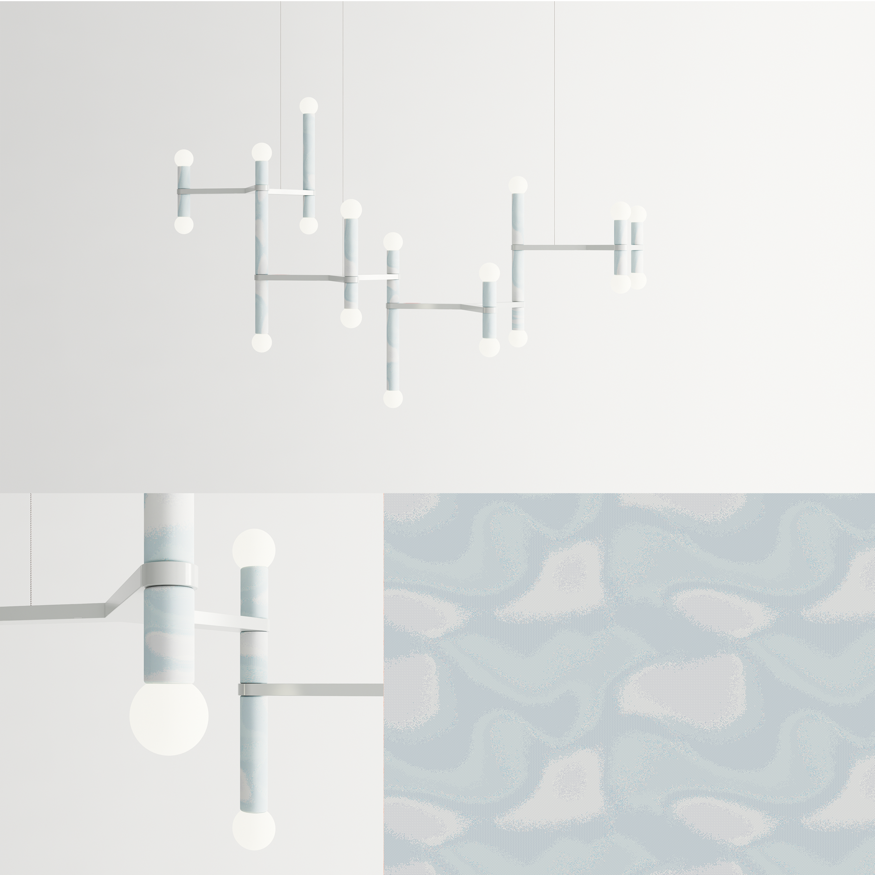 Molecule Chandelier - KNIT series