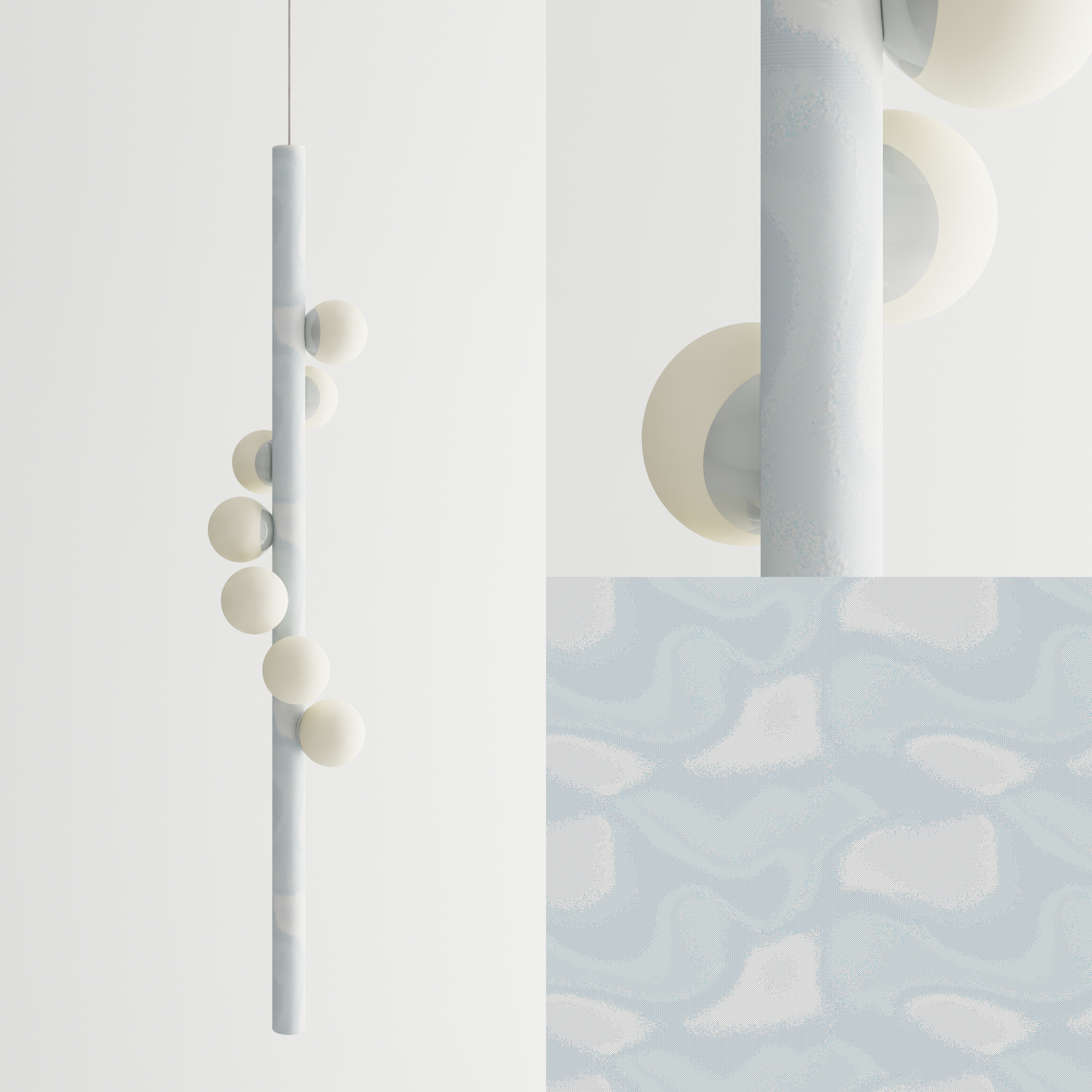 Willow Horizontal Pendant - KNIT series