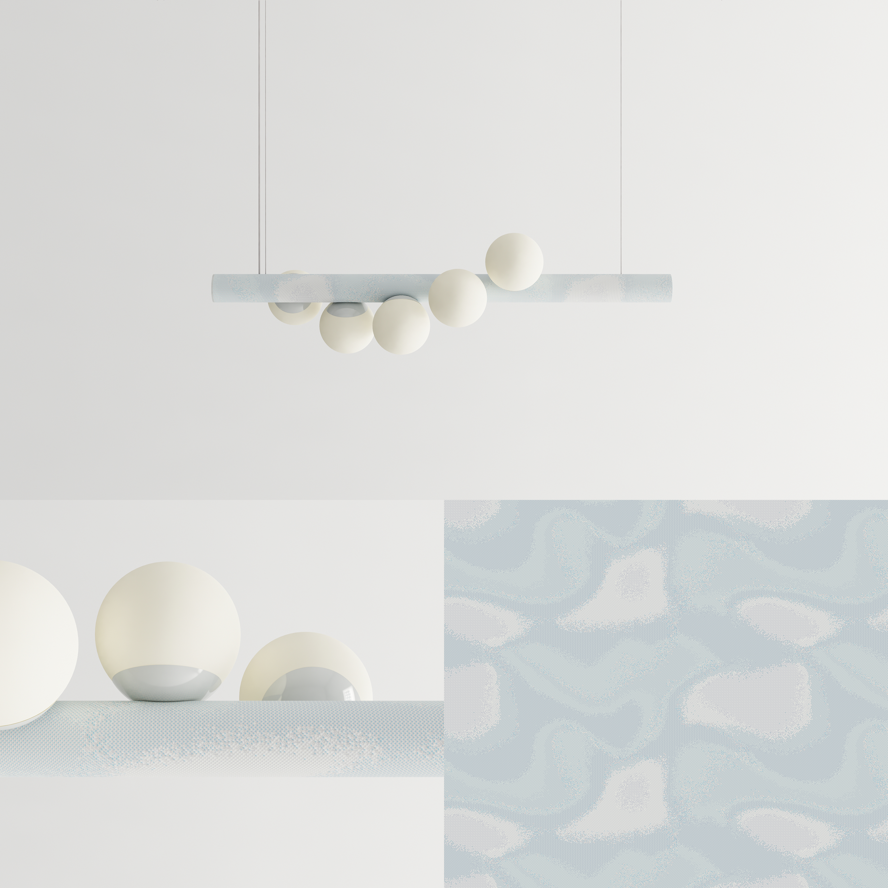 Willow Horizontal Pendant - KNIT series