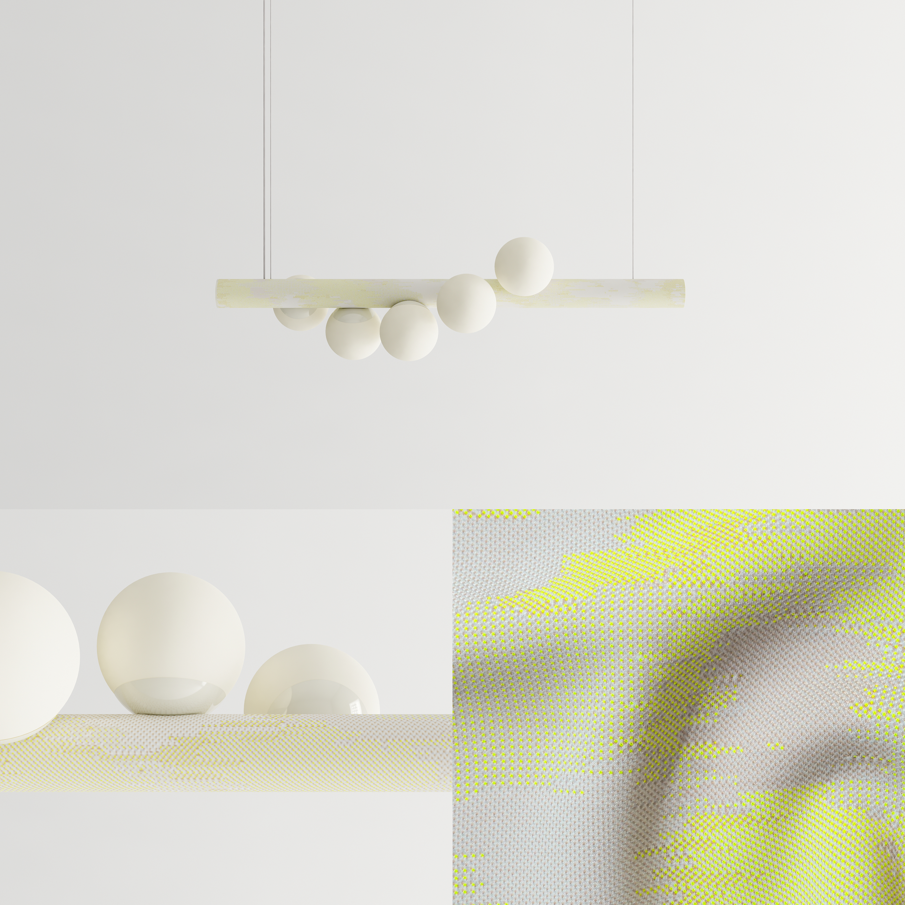 Willow Horizontal Pendant - KNIT series