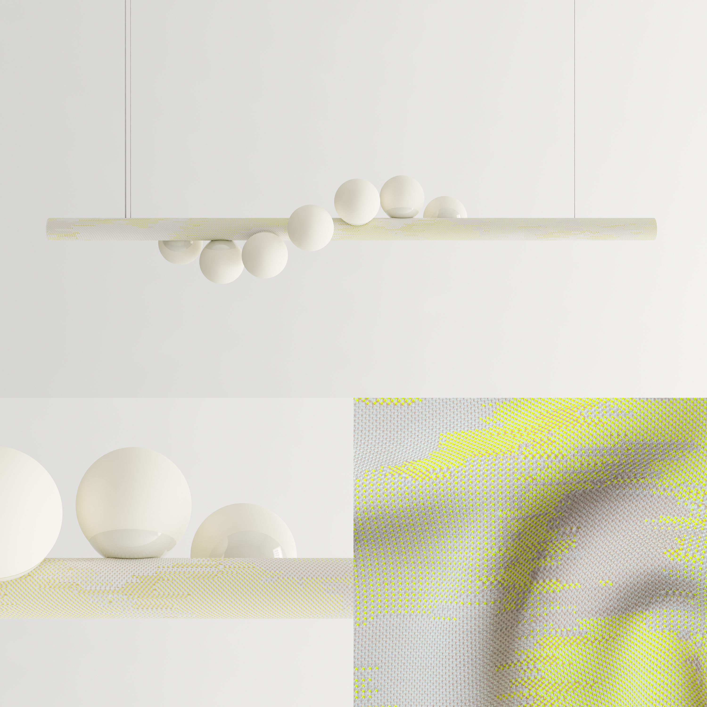 Willow Horizontal Pendant - KNIT series