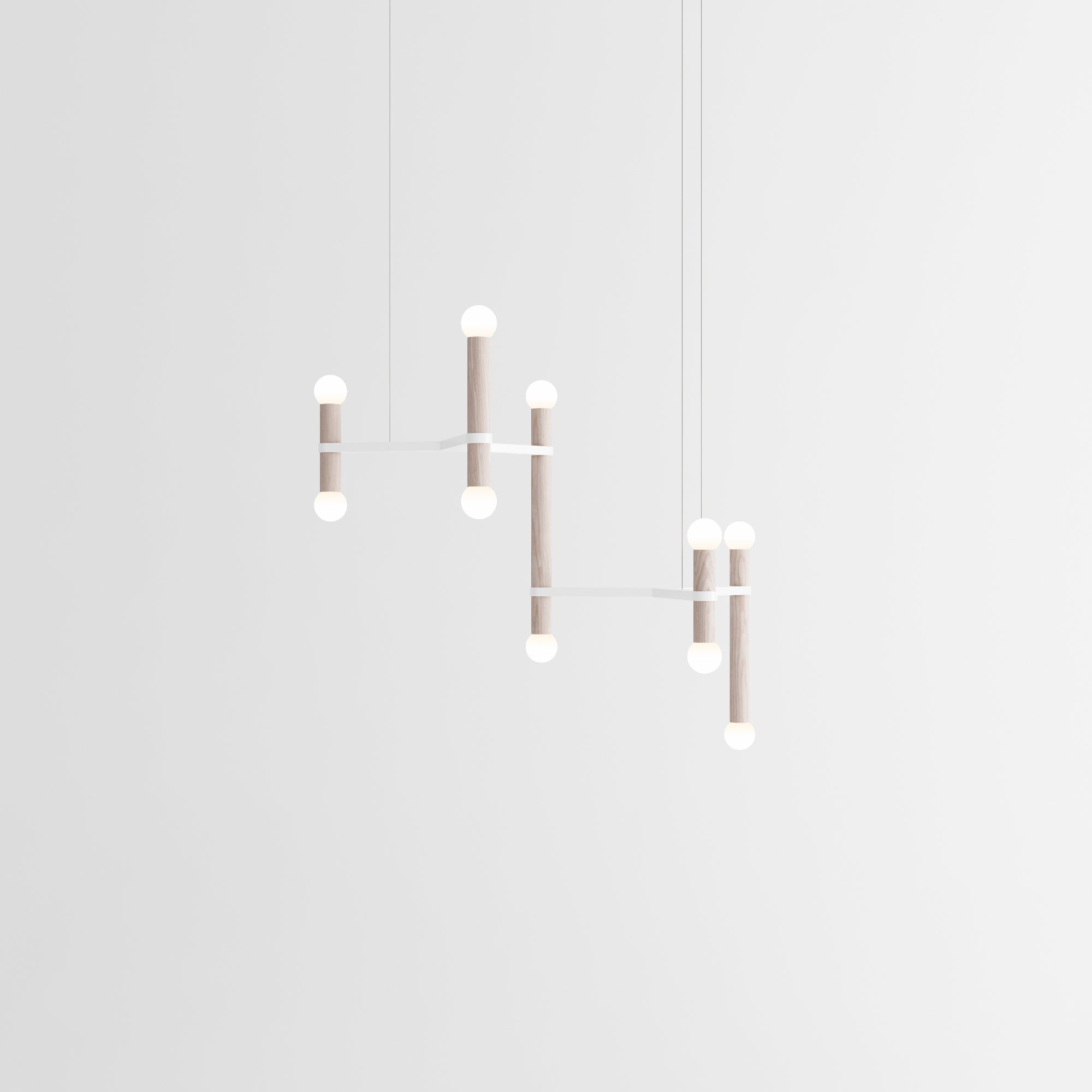 Molecule Chandelier