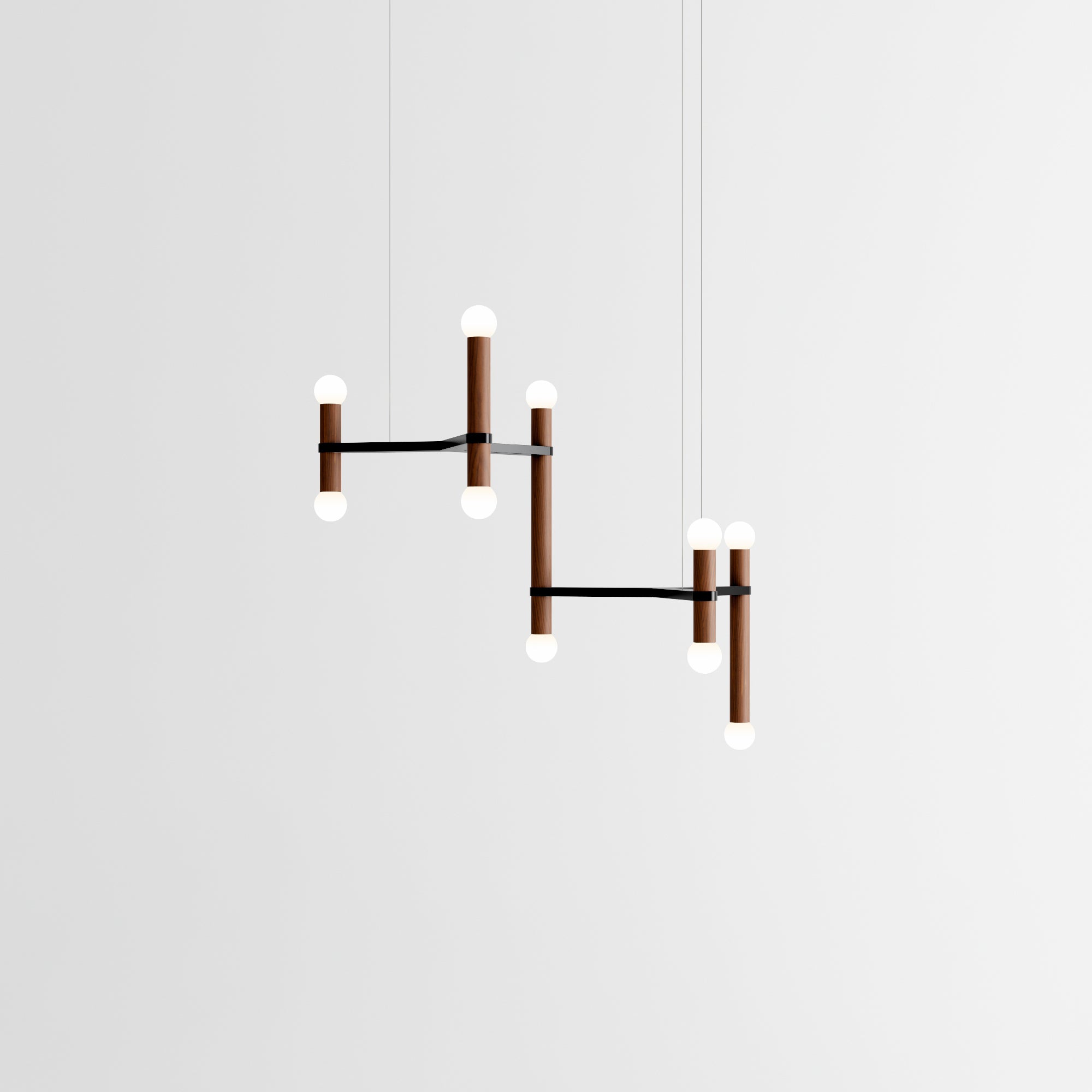Molecule Chandelier