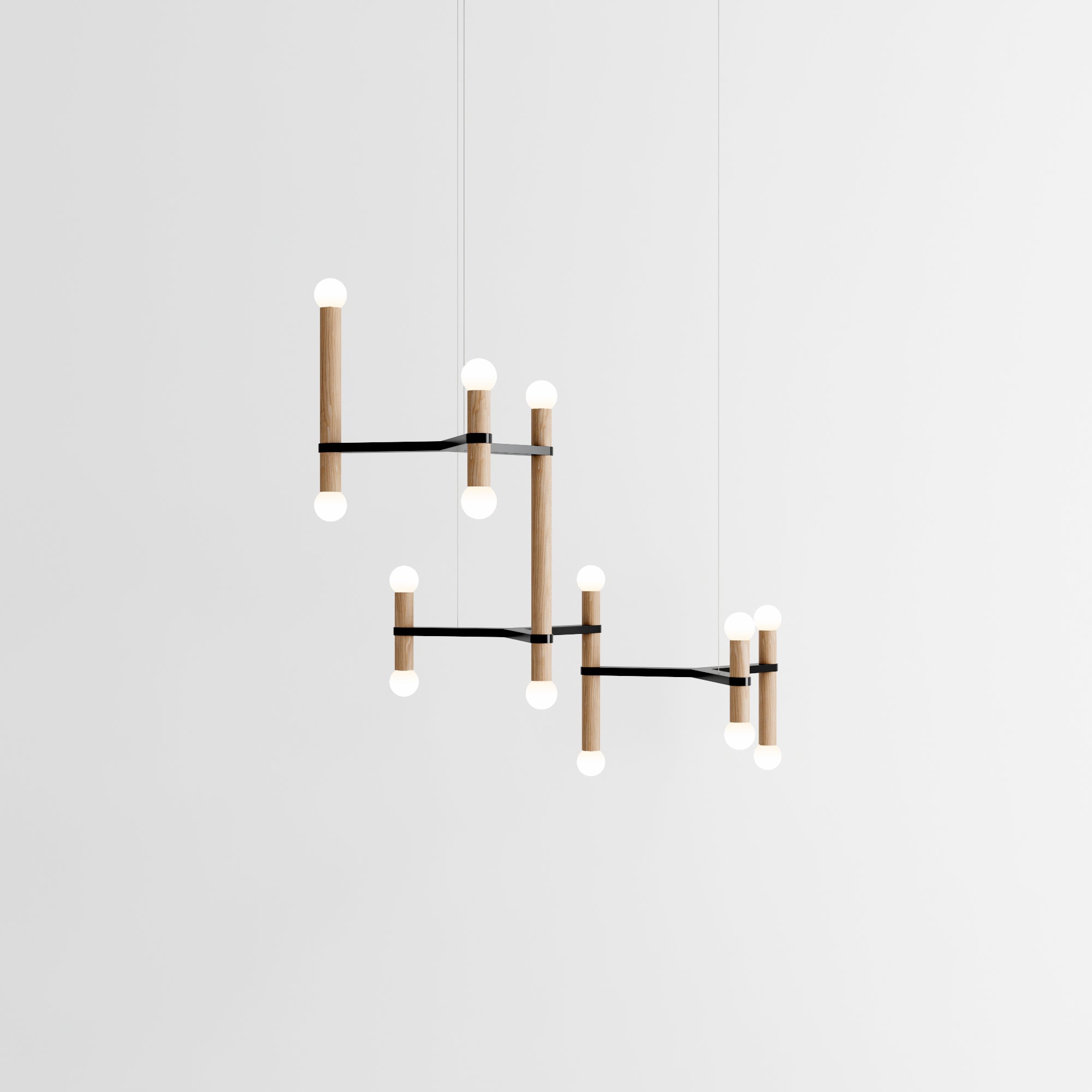 Molecule Chandelier