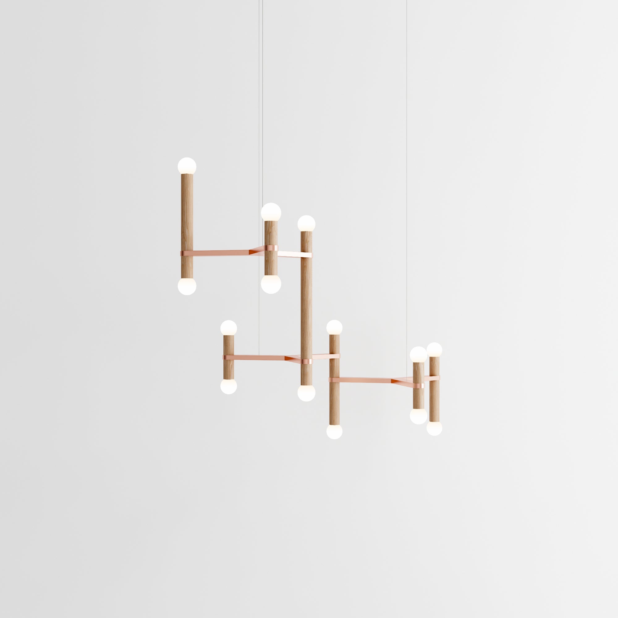 Molecule Chandelier