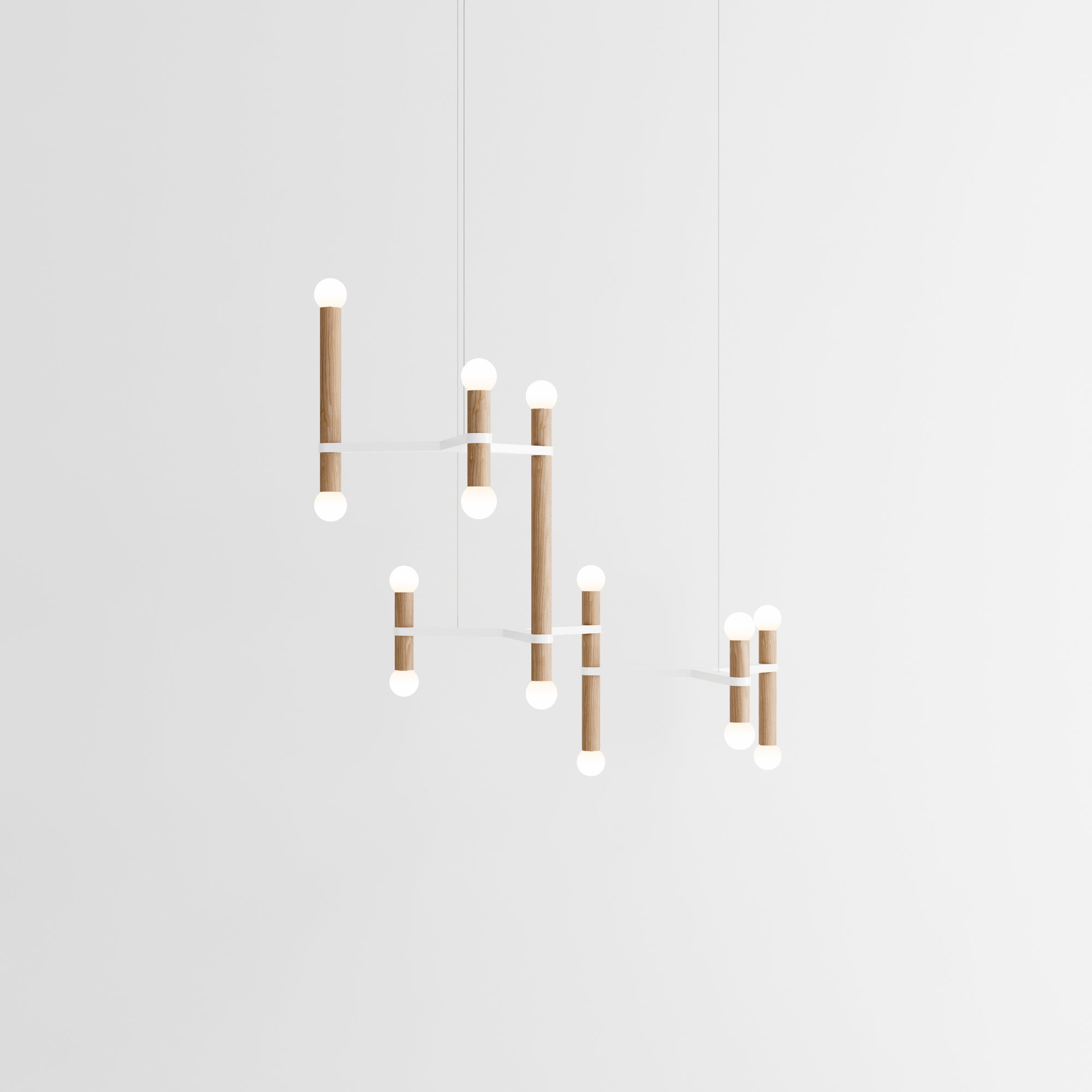 Molecule Chandelier