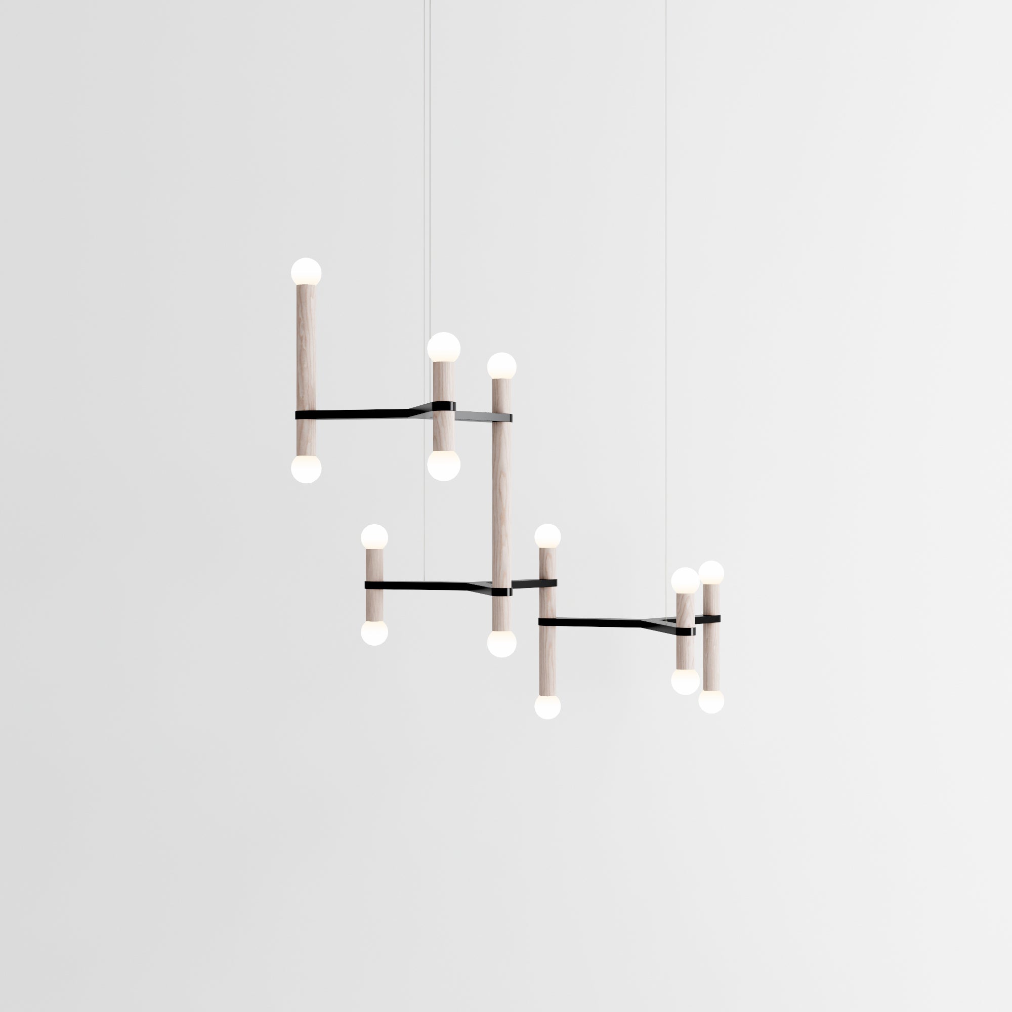 Molecule Chandelier