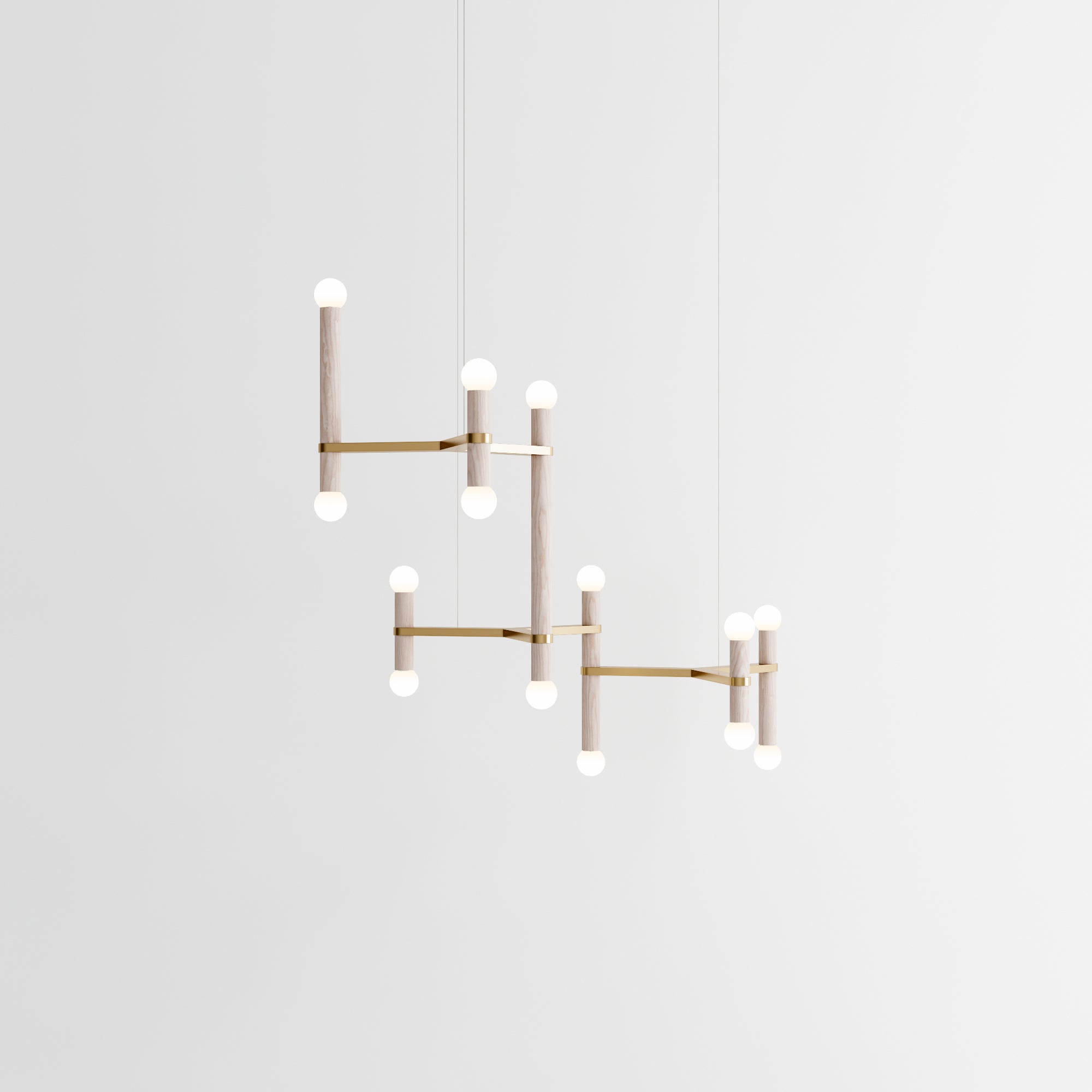 Molecule Chandelier