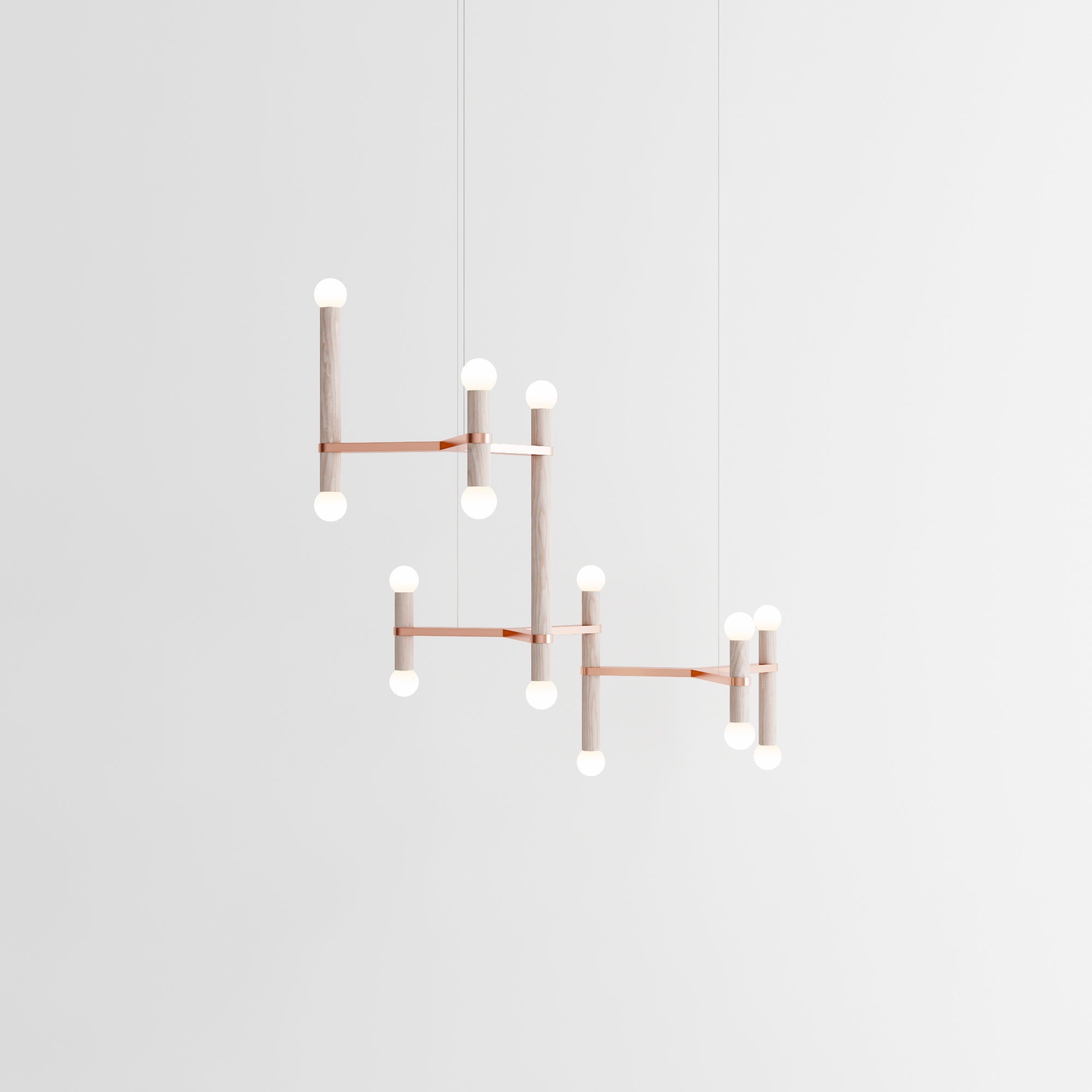 Molecule Chandelier