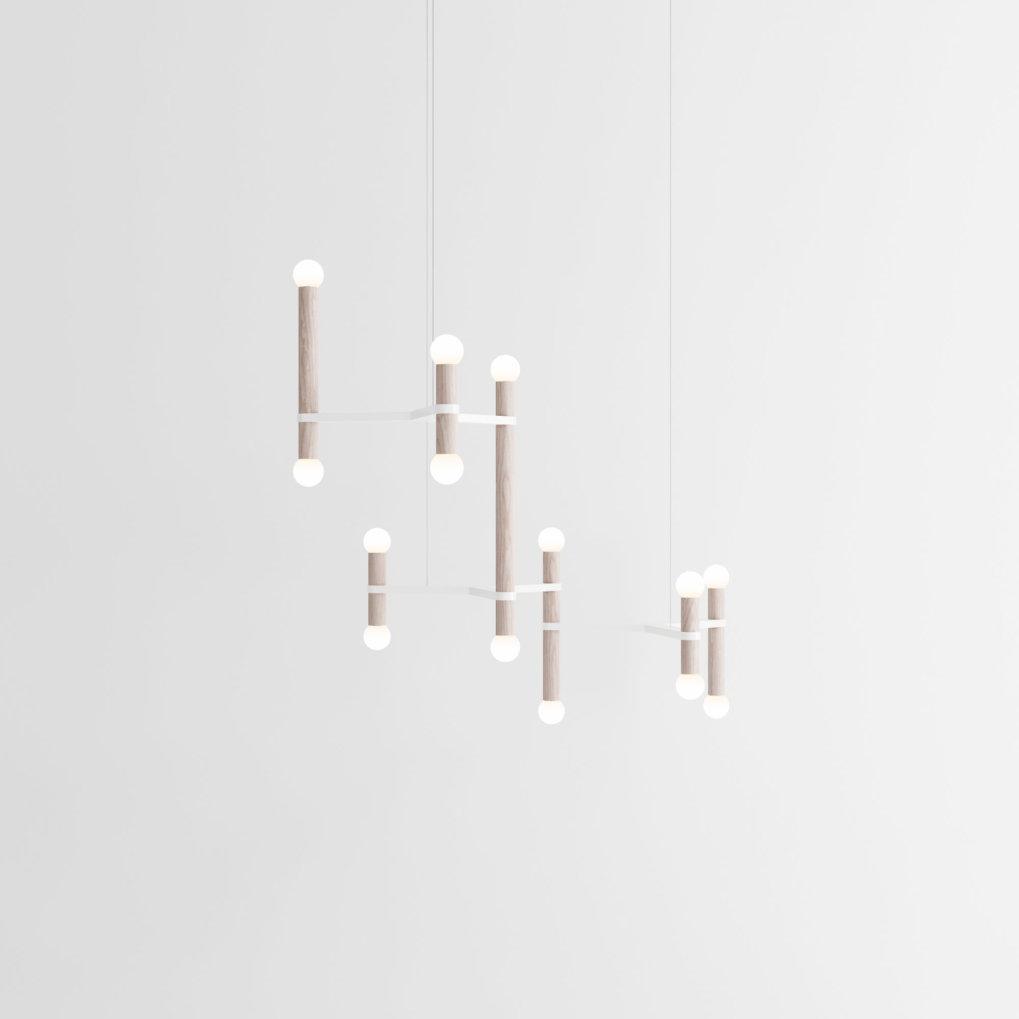 Molecule Chandelier