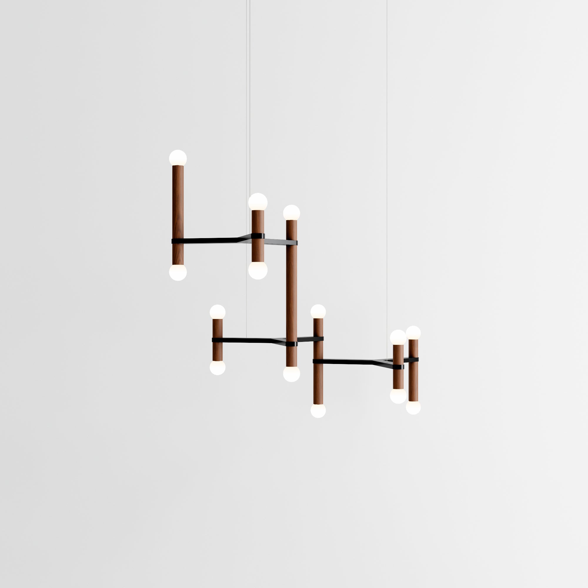 Molecule Chandelier