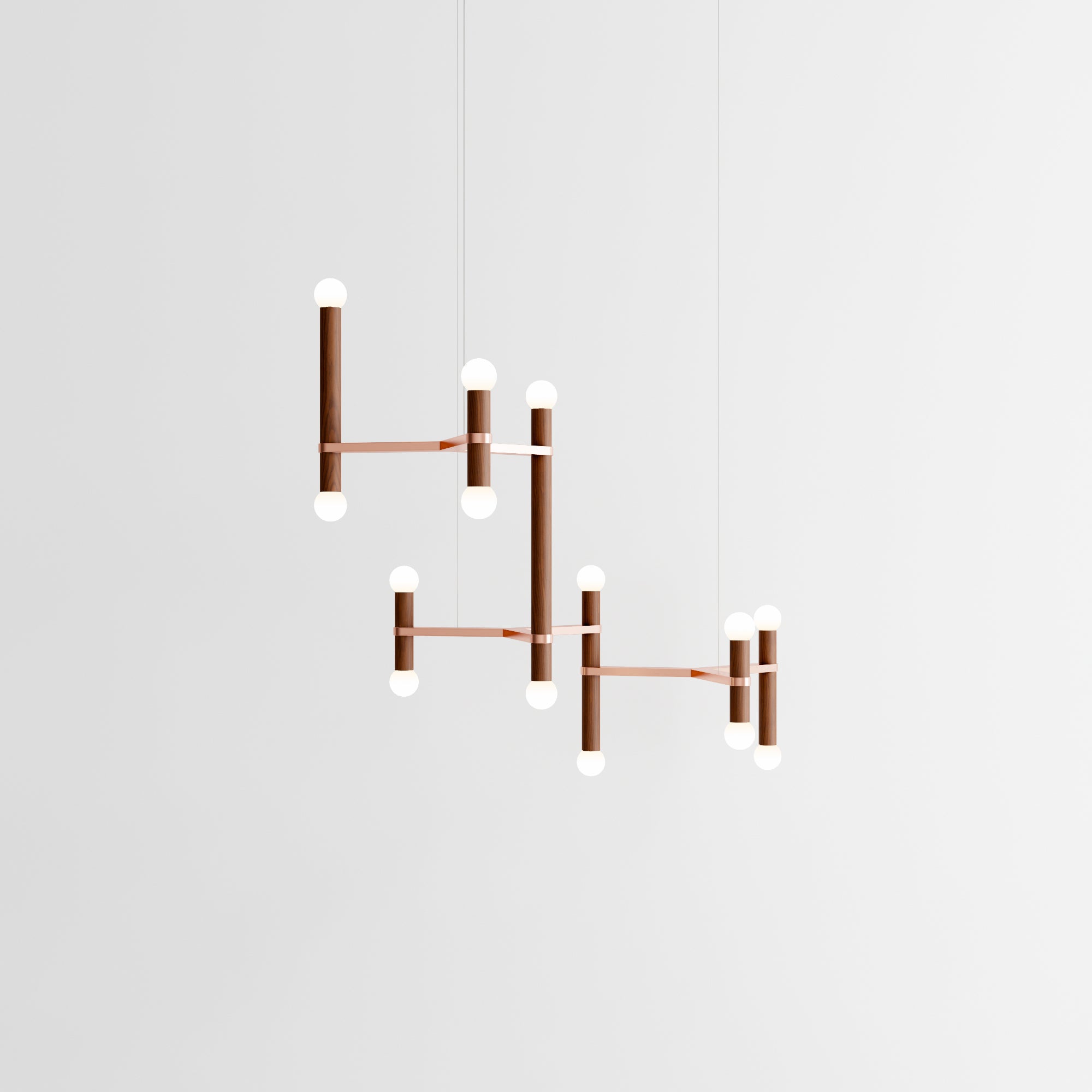 Molecule Chandelier