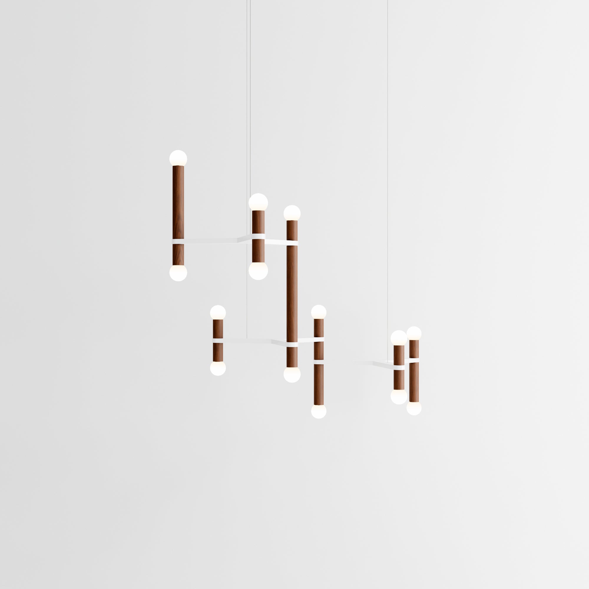 Molecule Chandelier