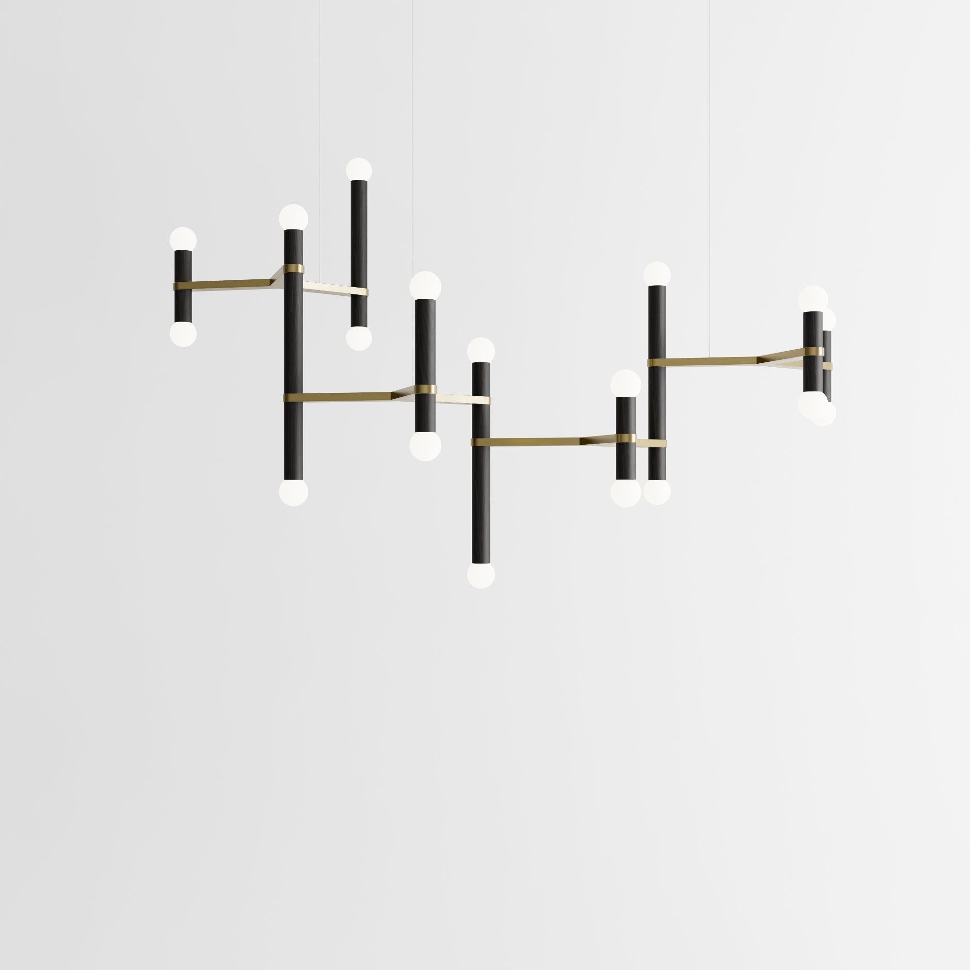 Molecule Chandelier