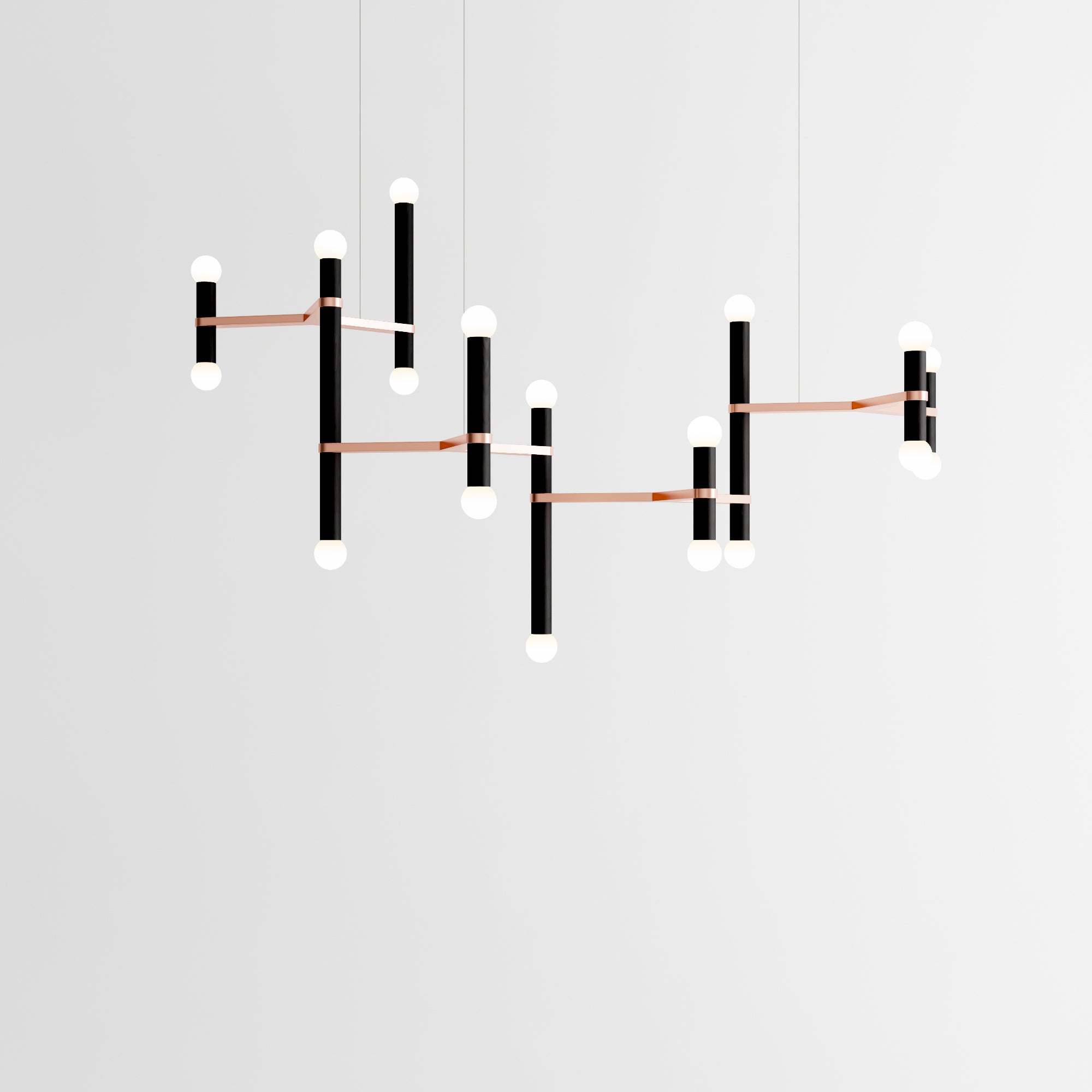 Molecule Chandelier