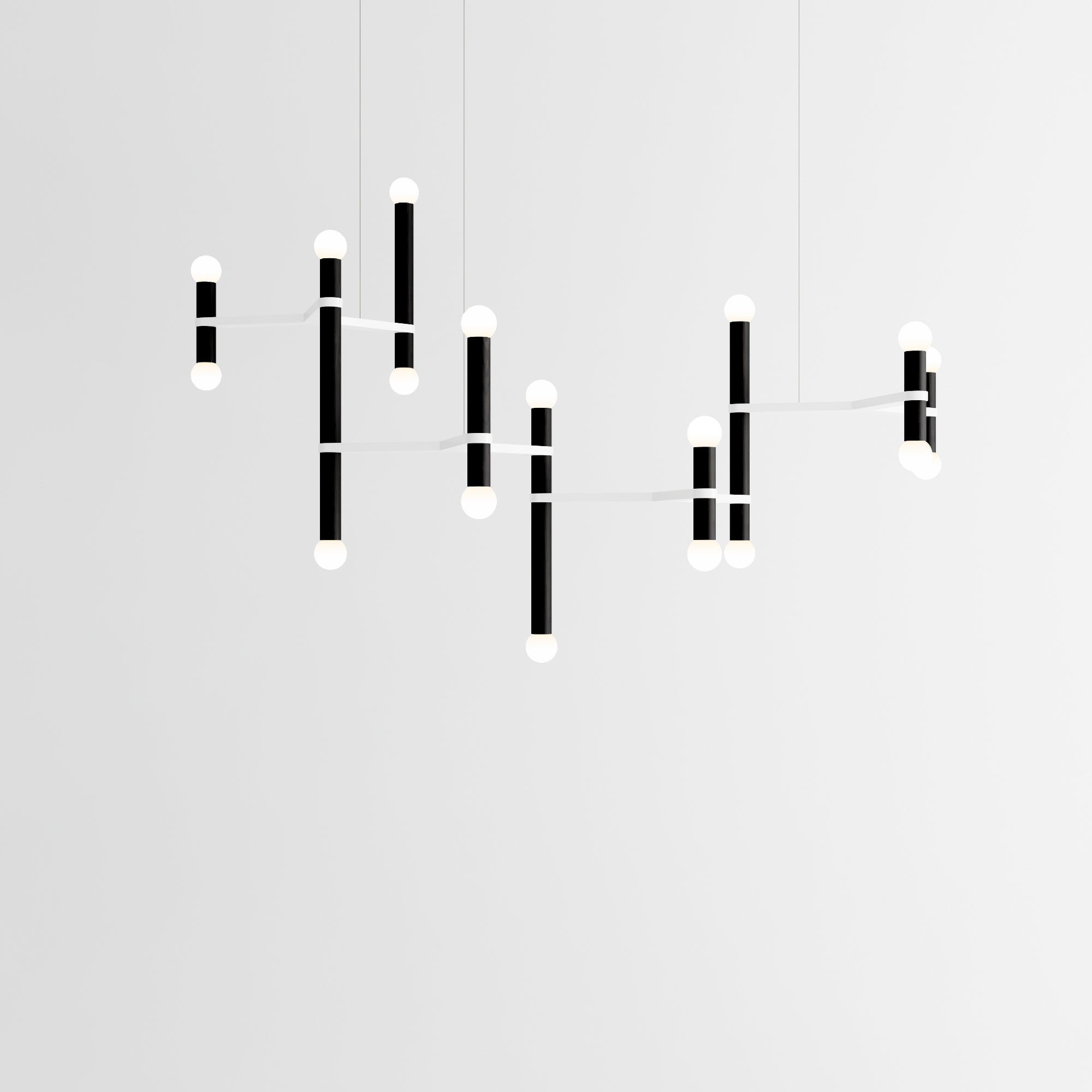 Molecule Chandelier
