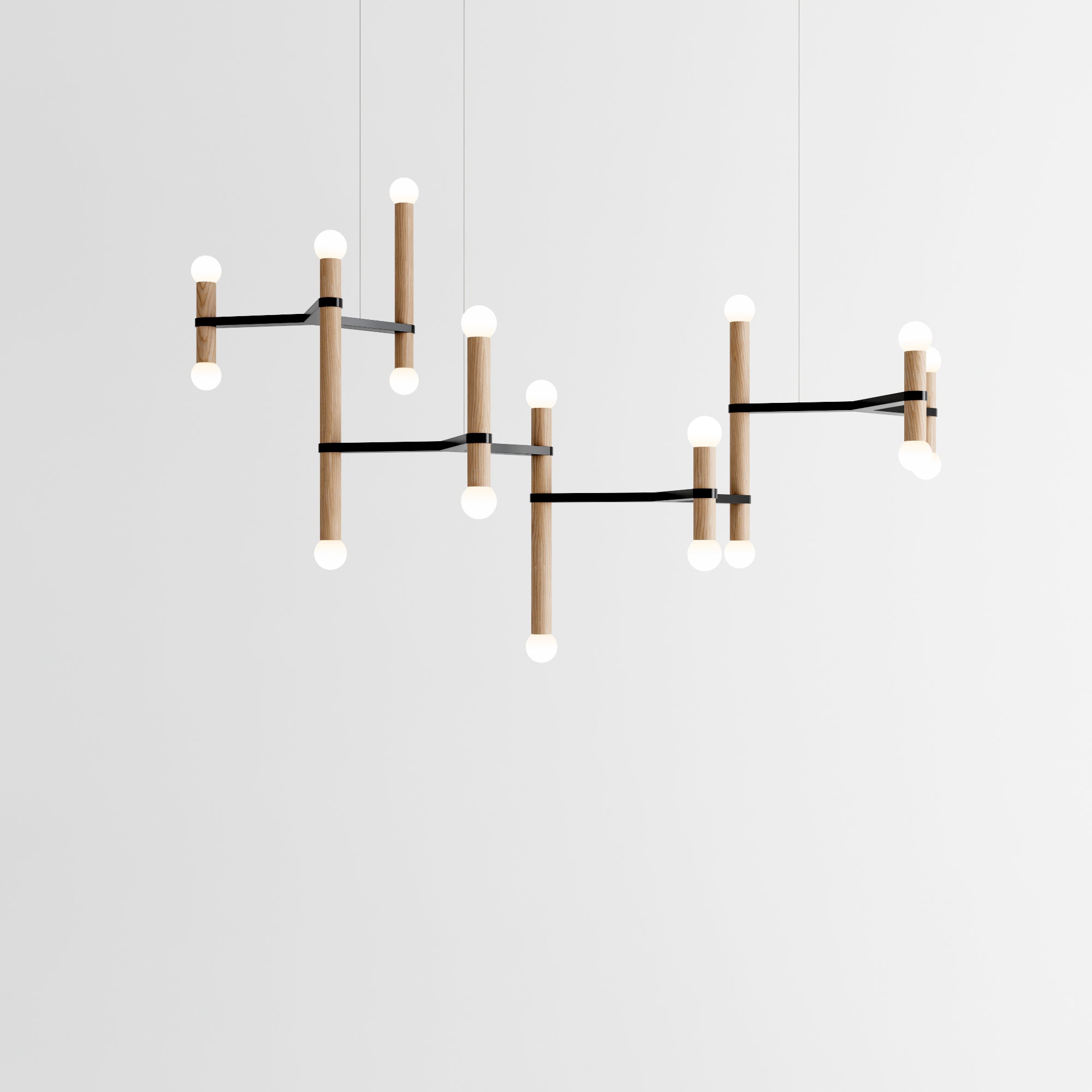 Molecule Chandelier