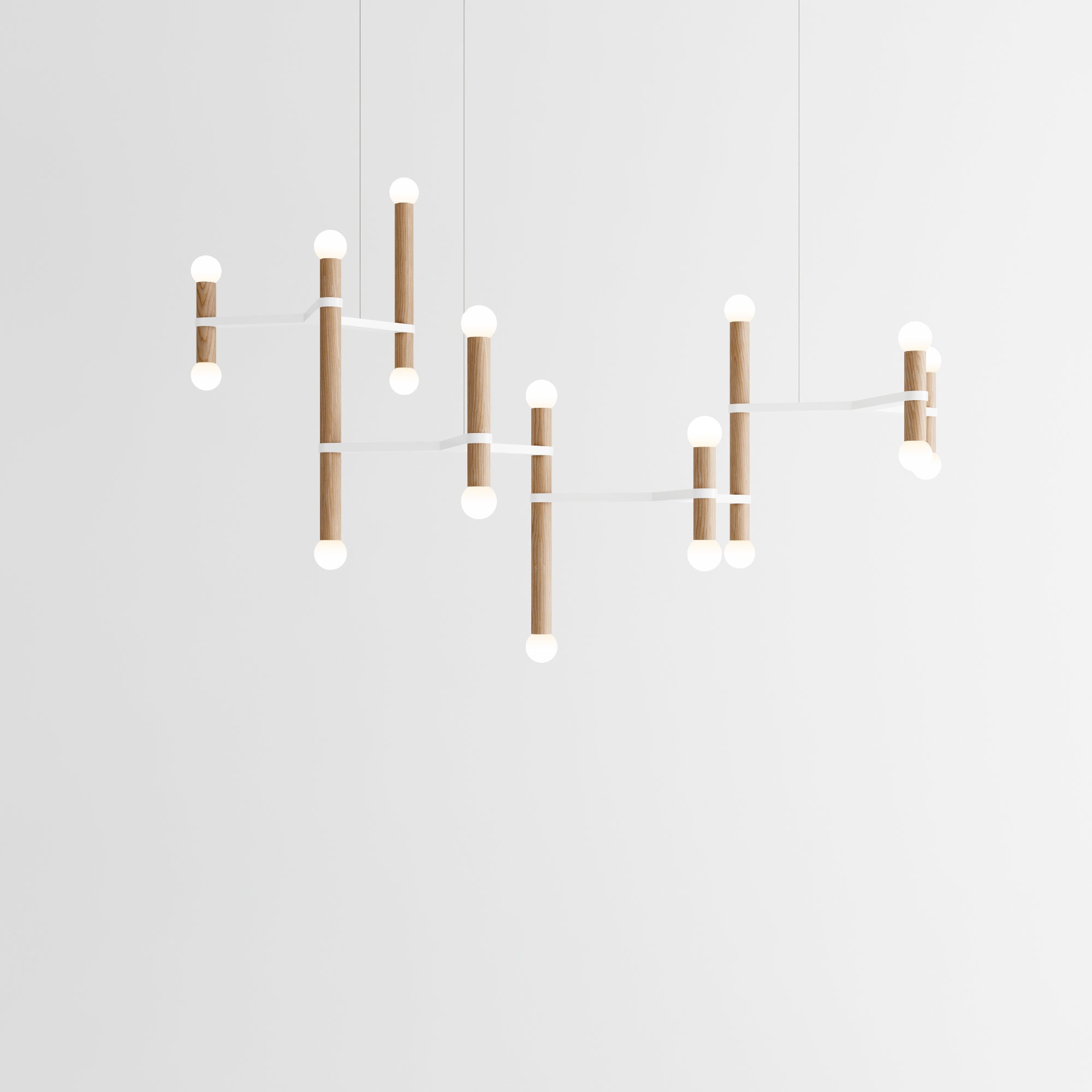 Molecule Chandelier