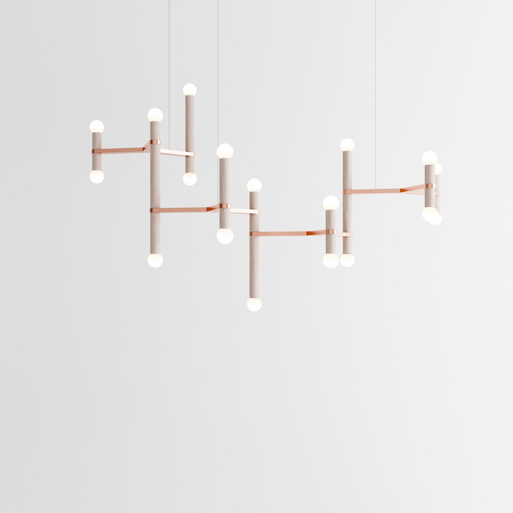 Molecule Chandelier