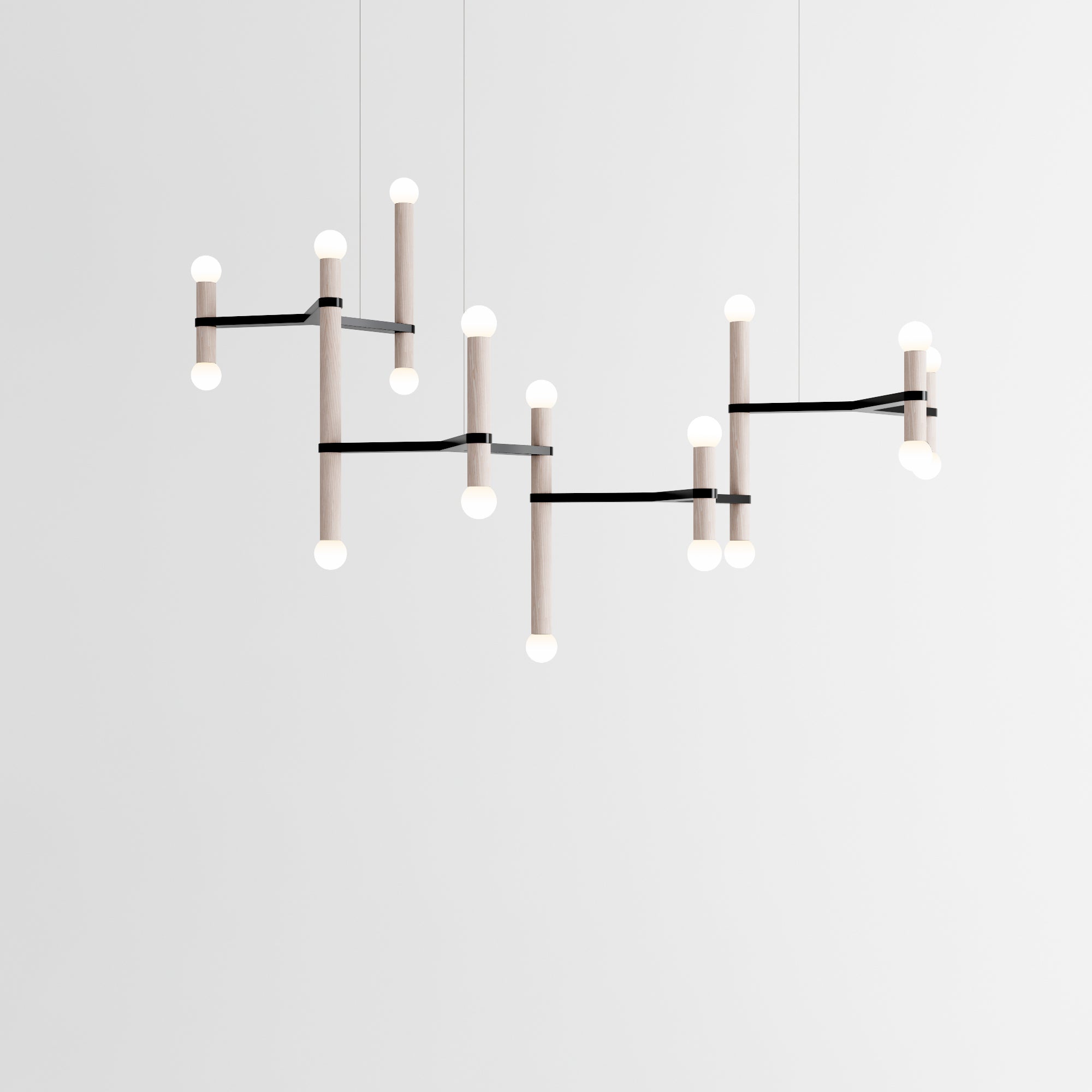 Molecule Chandelier