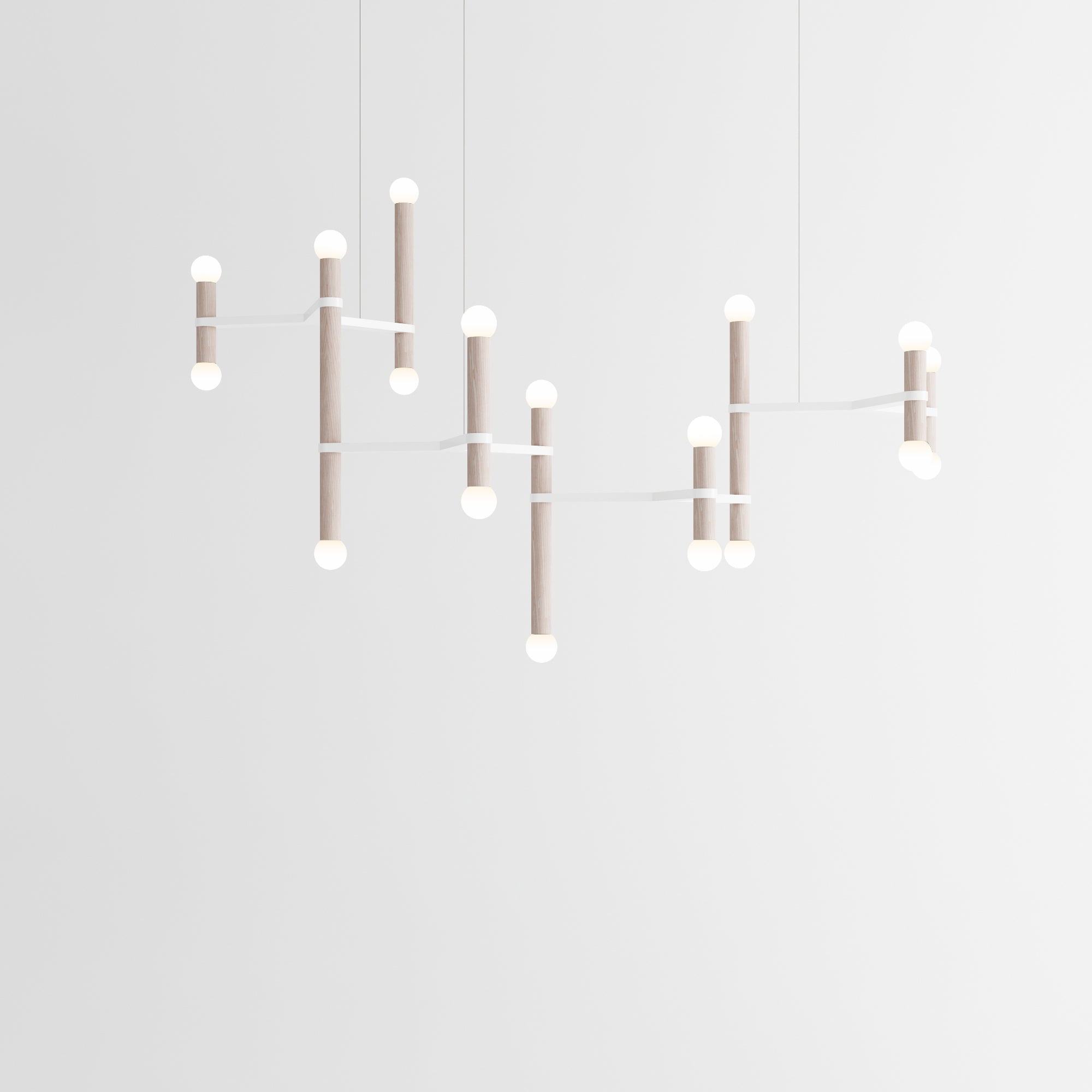 Molecule Chandelier
