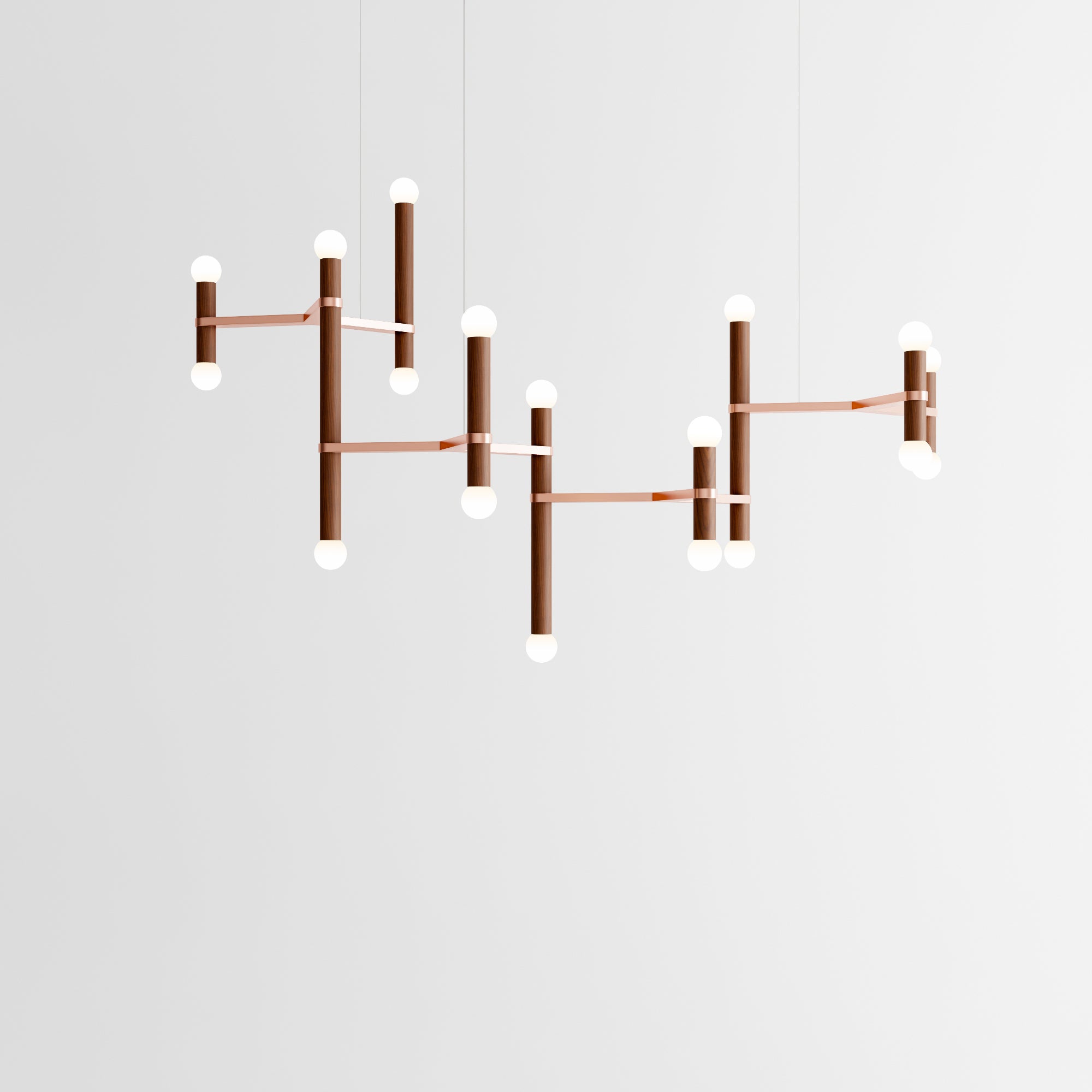 Molecule Chandelier