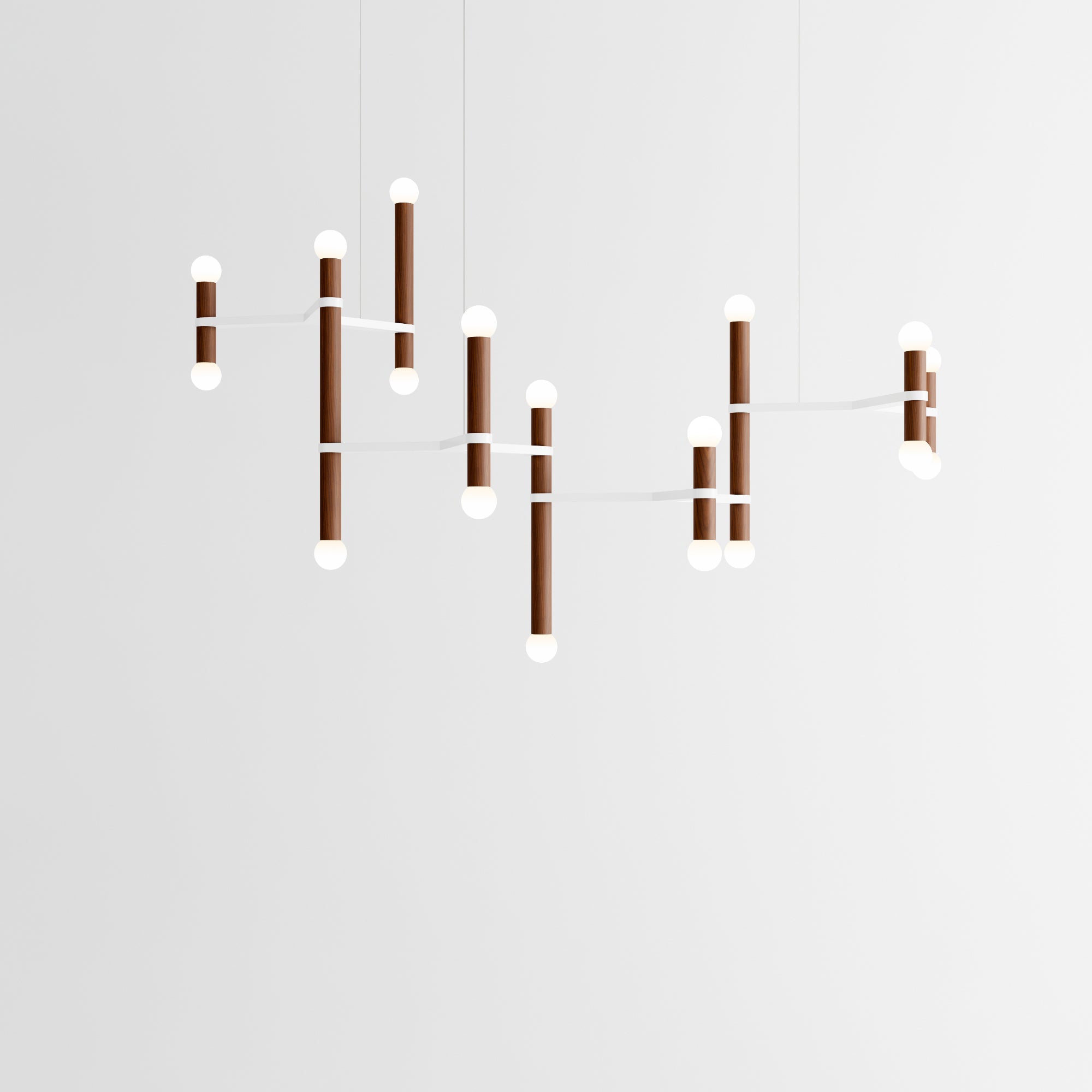 Molecule Chandelier