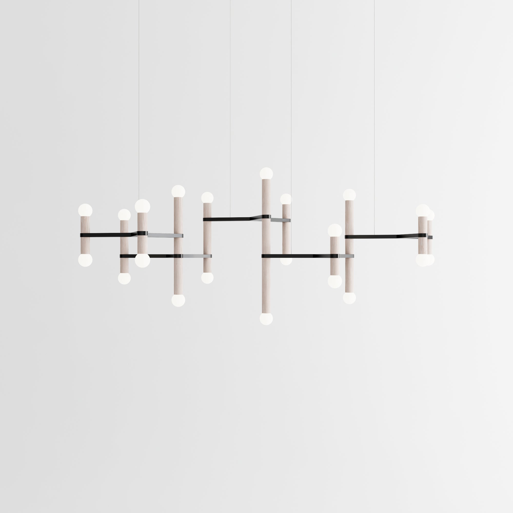 Molecule Chandelier