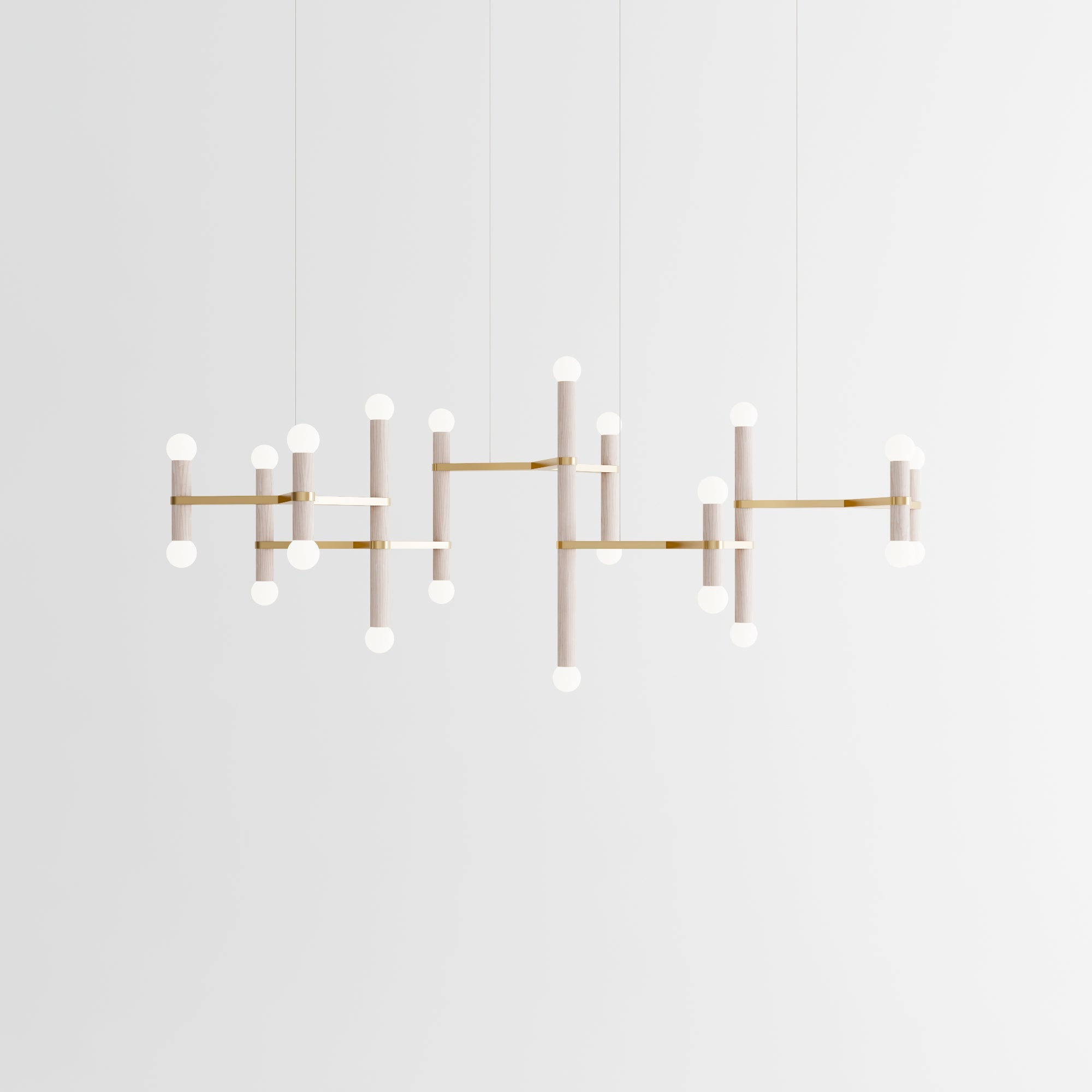 Molecule Chandelier