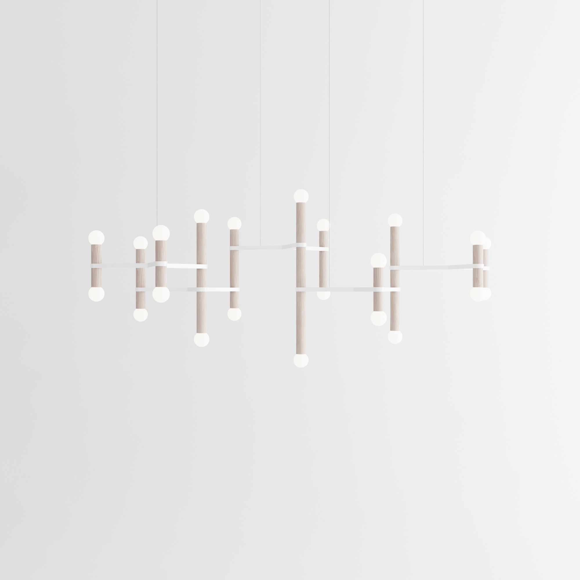 Molecule Chandelier