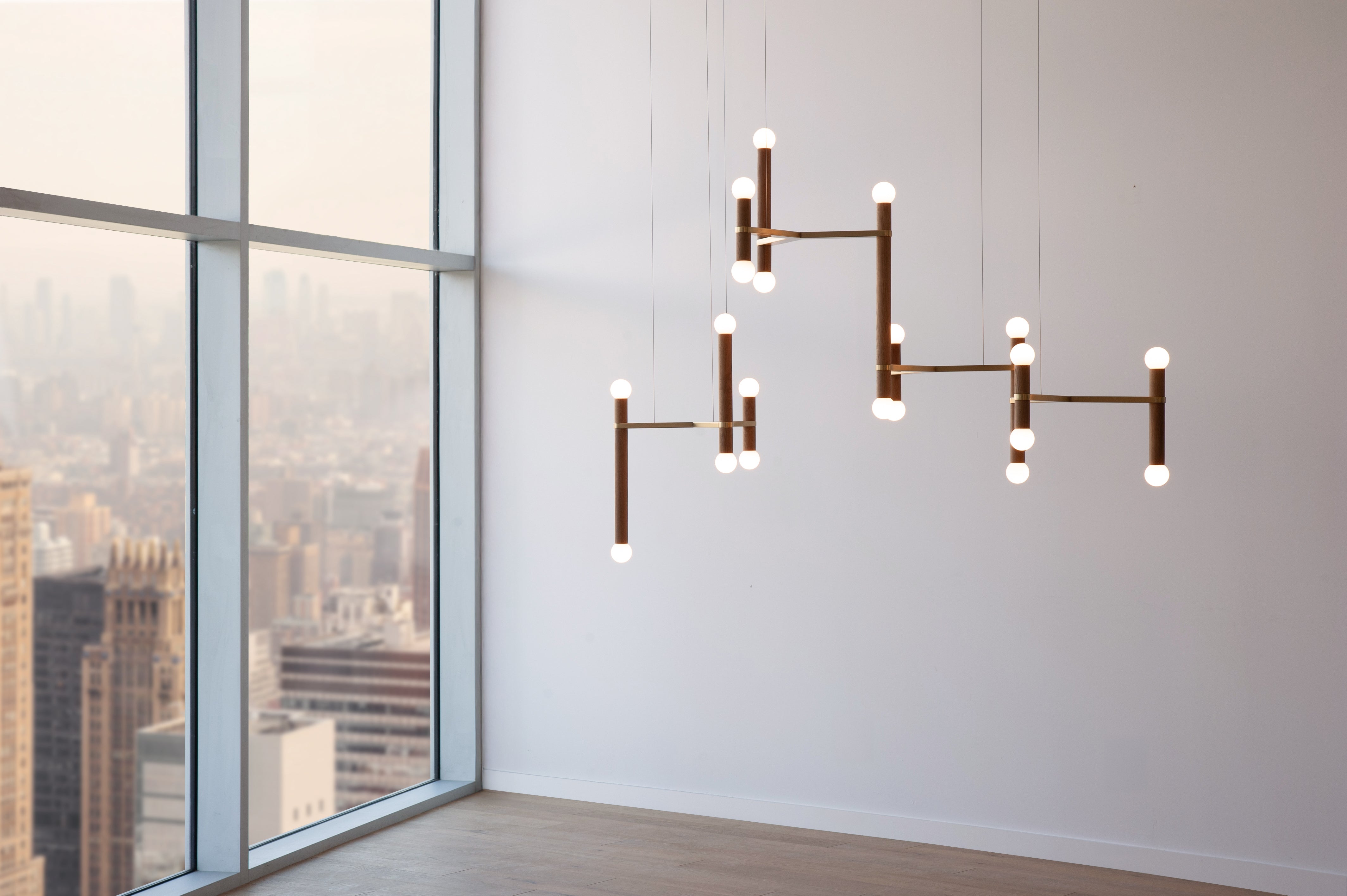Molecule Chandelier