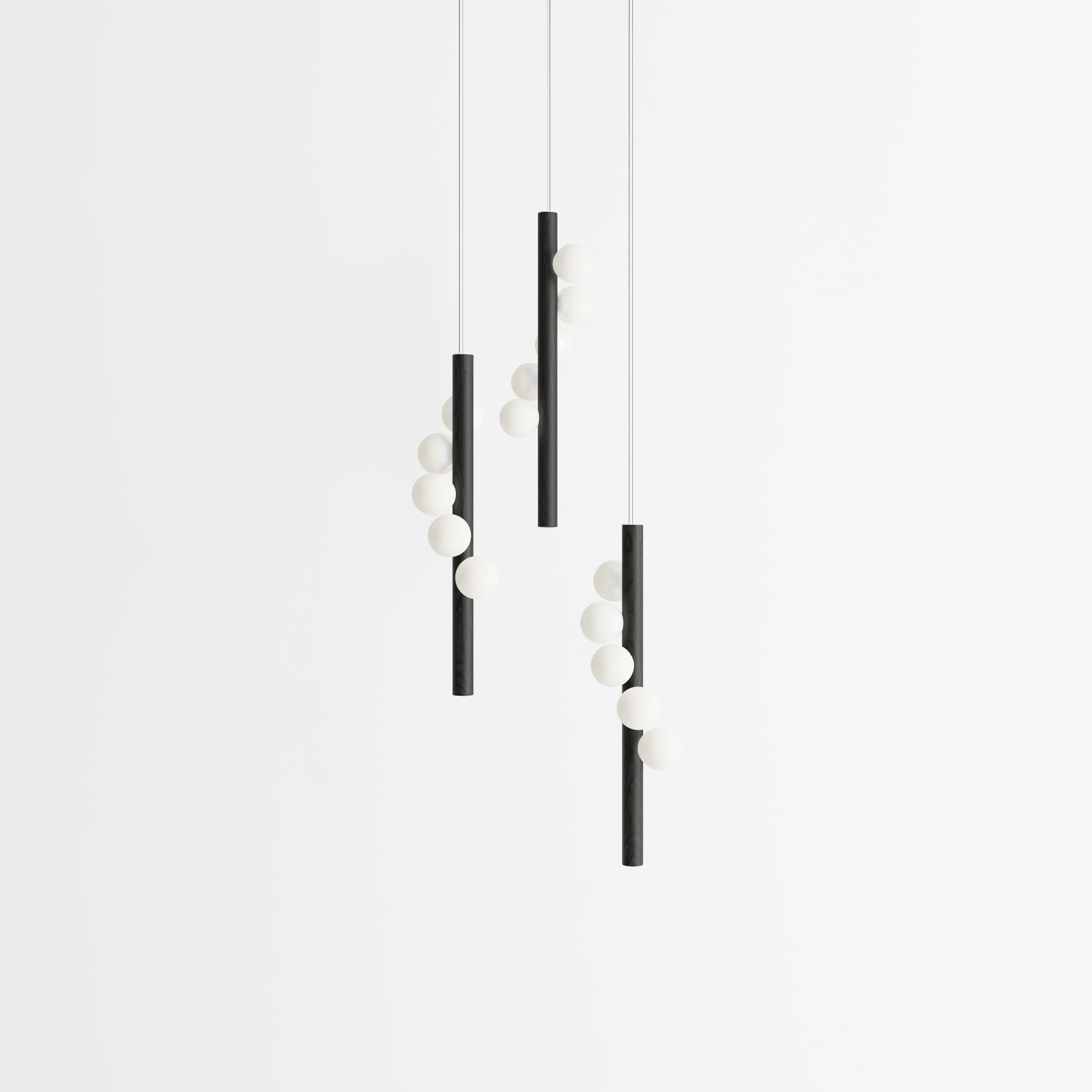 Willow Vertical Pendant Trio