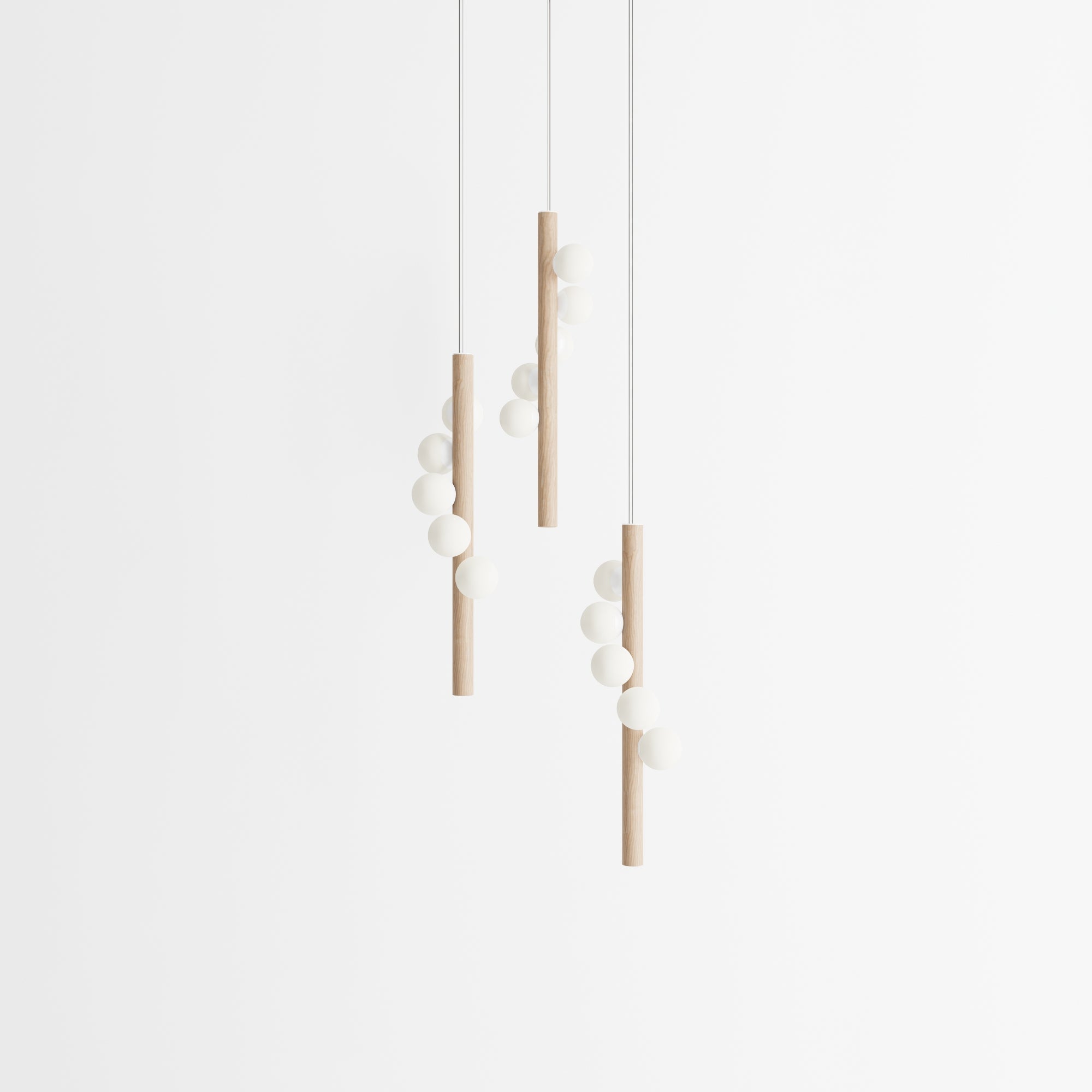 Willow Vertical Pendant Trio