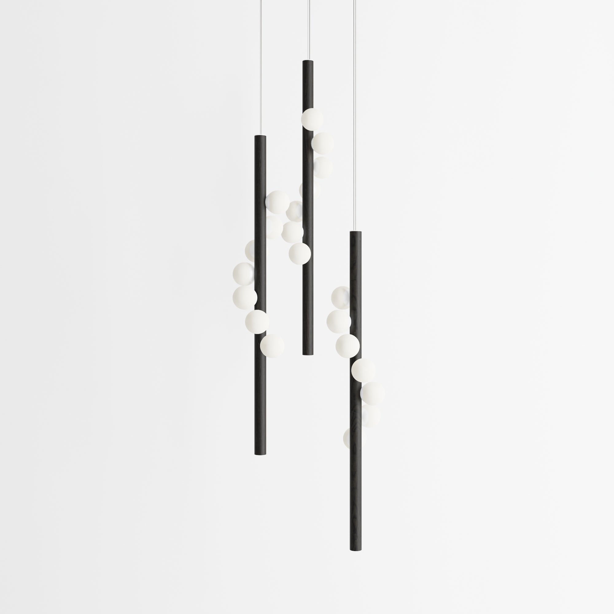 Willow Vertical Pendant Trio