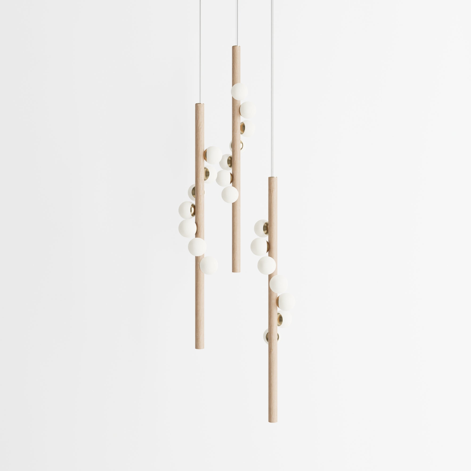 Willow Vertical Pendant Trio