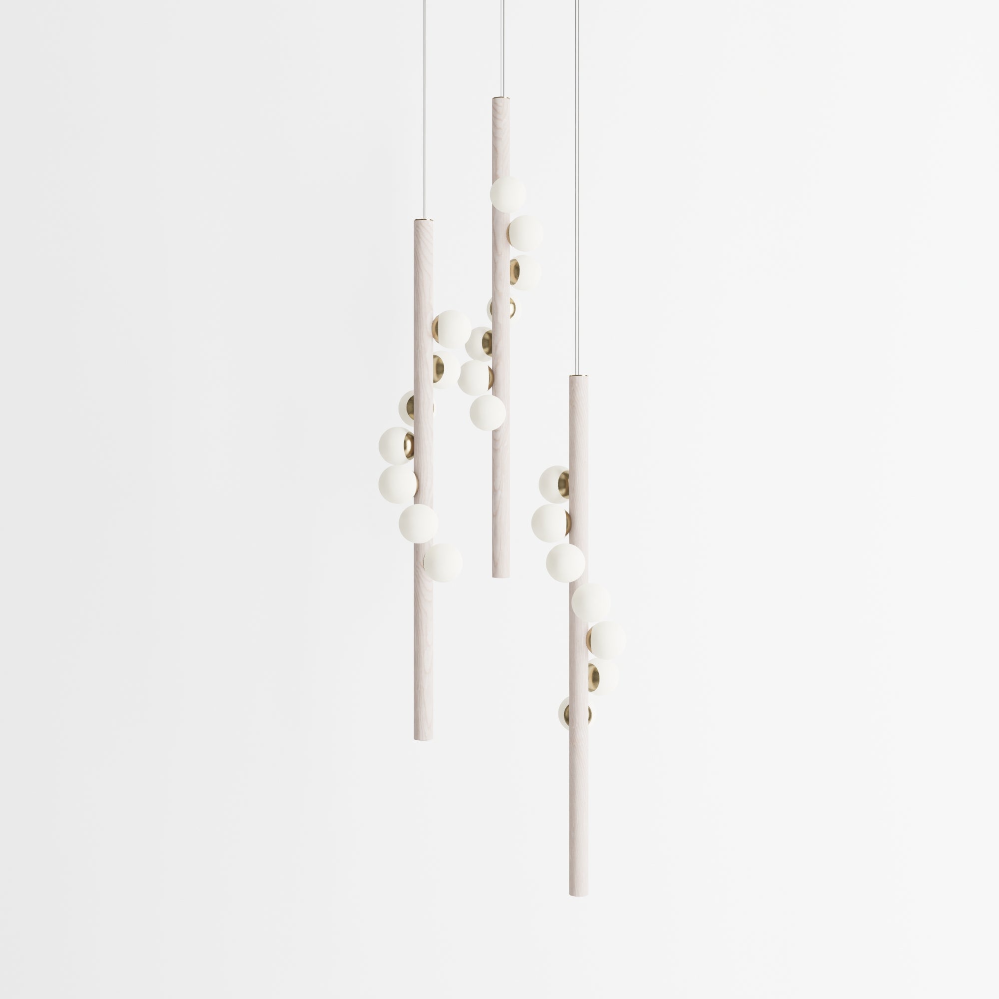 Willow Vertical Pendant Trio