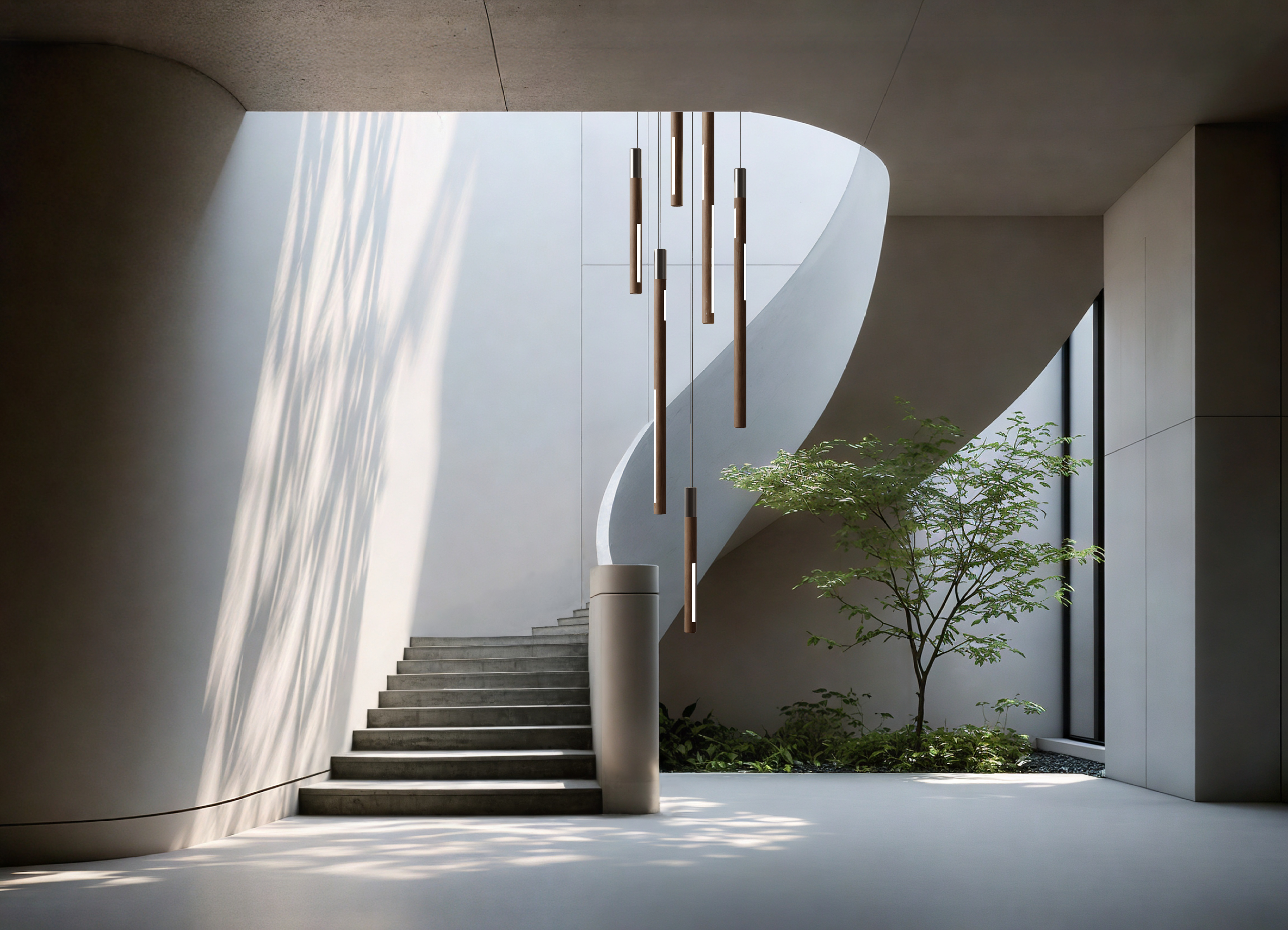 hollis morris Bennington Vertical concrete spiral