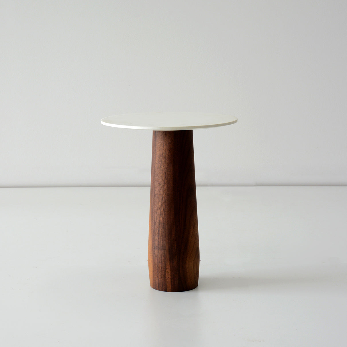 hollis morris bedford side table walnut elevation