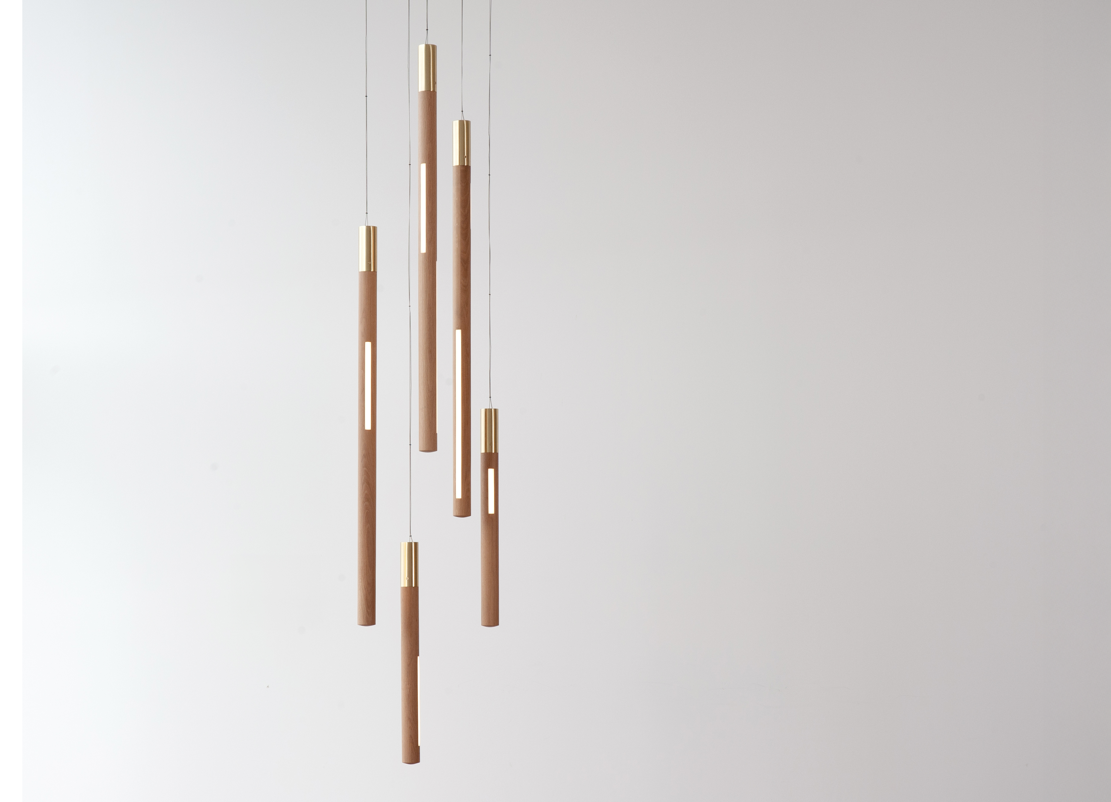 hollis morris bennington vertical pendant cluster