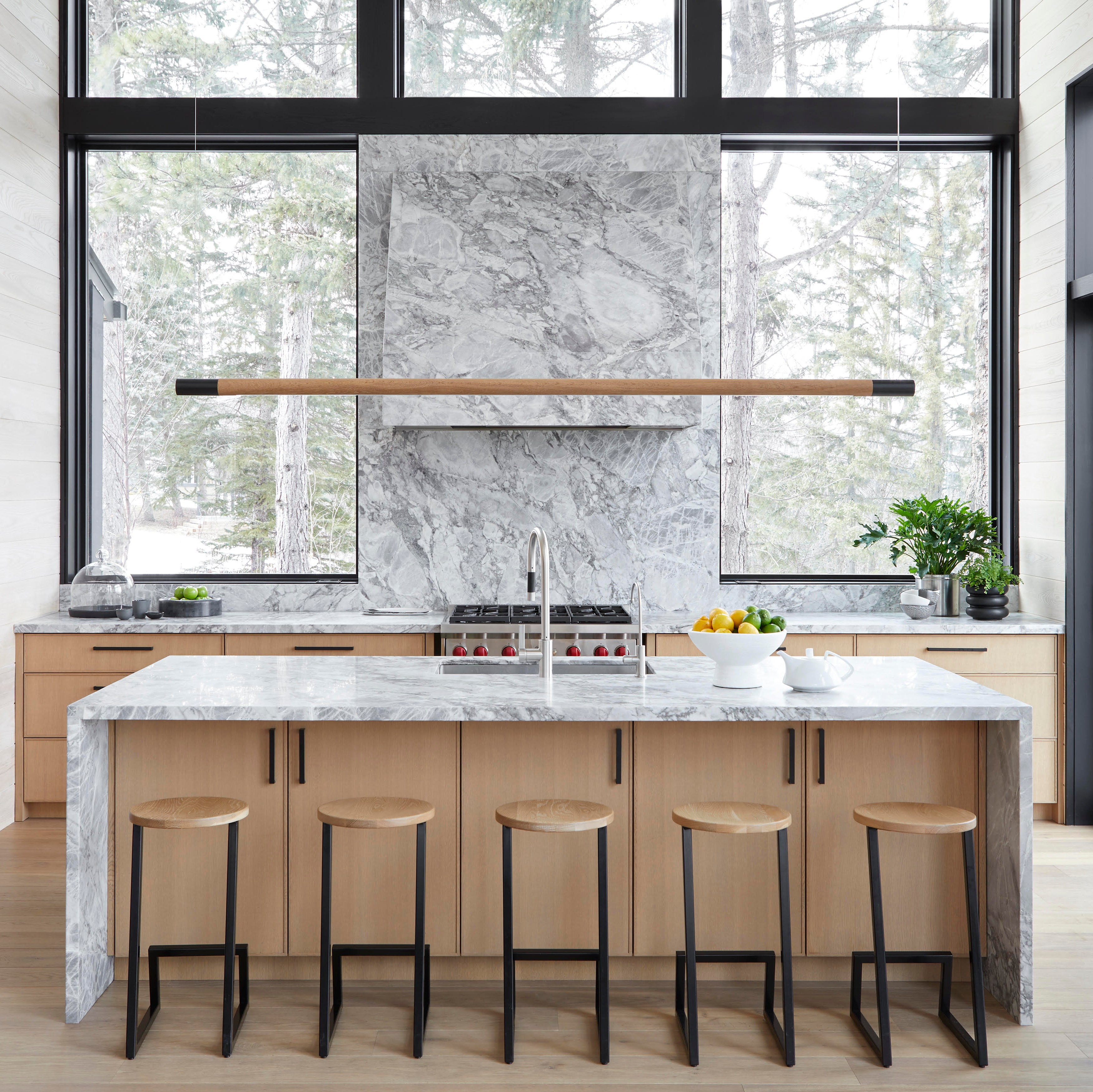 hollis morris corktown counter kitchen benningtonwide pendant w.oak natural black