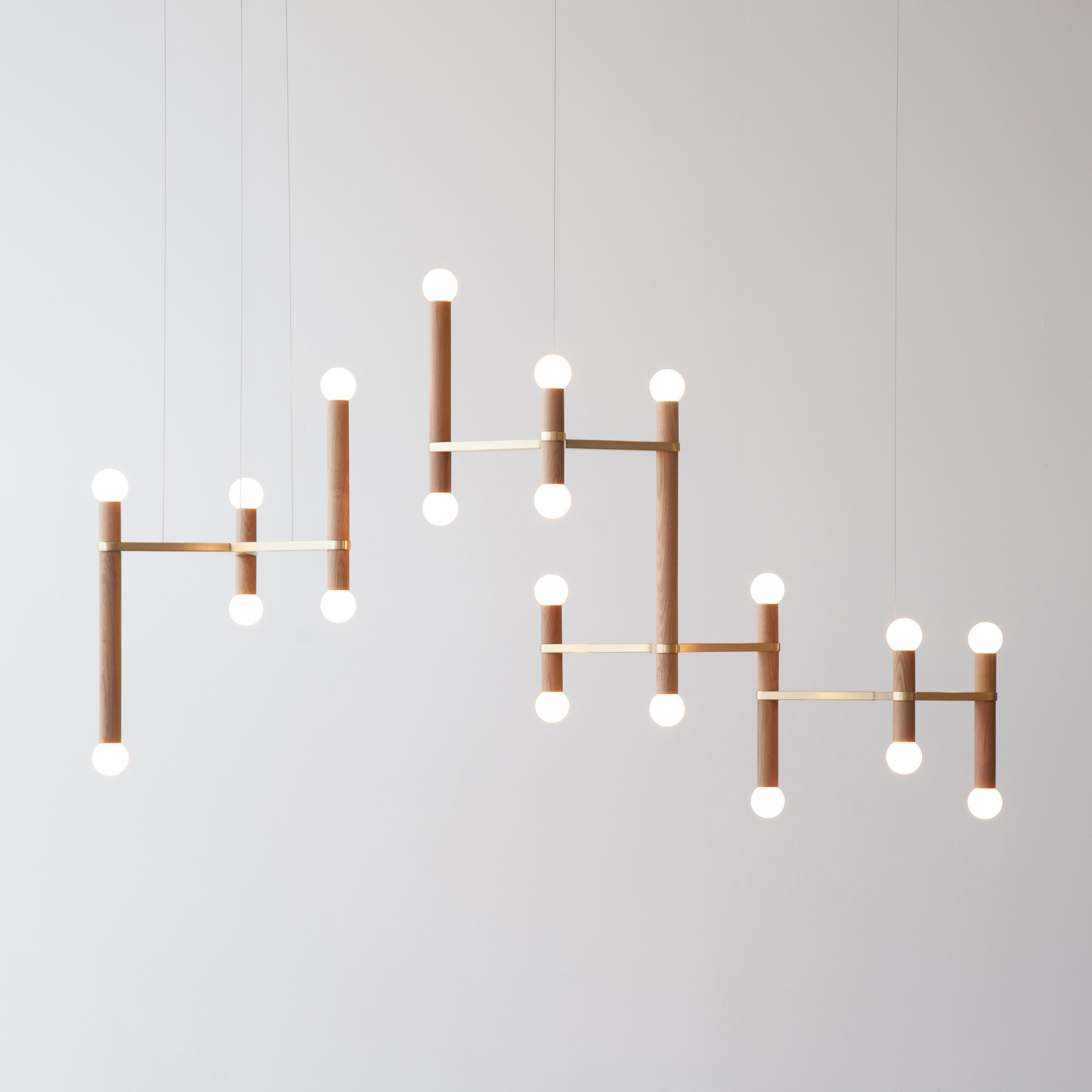 Molecule Chandelier