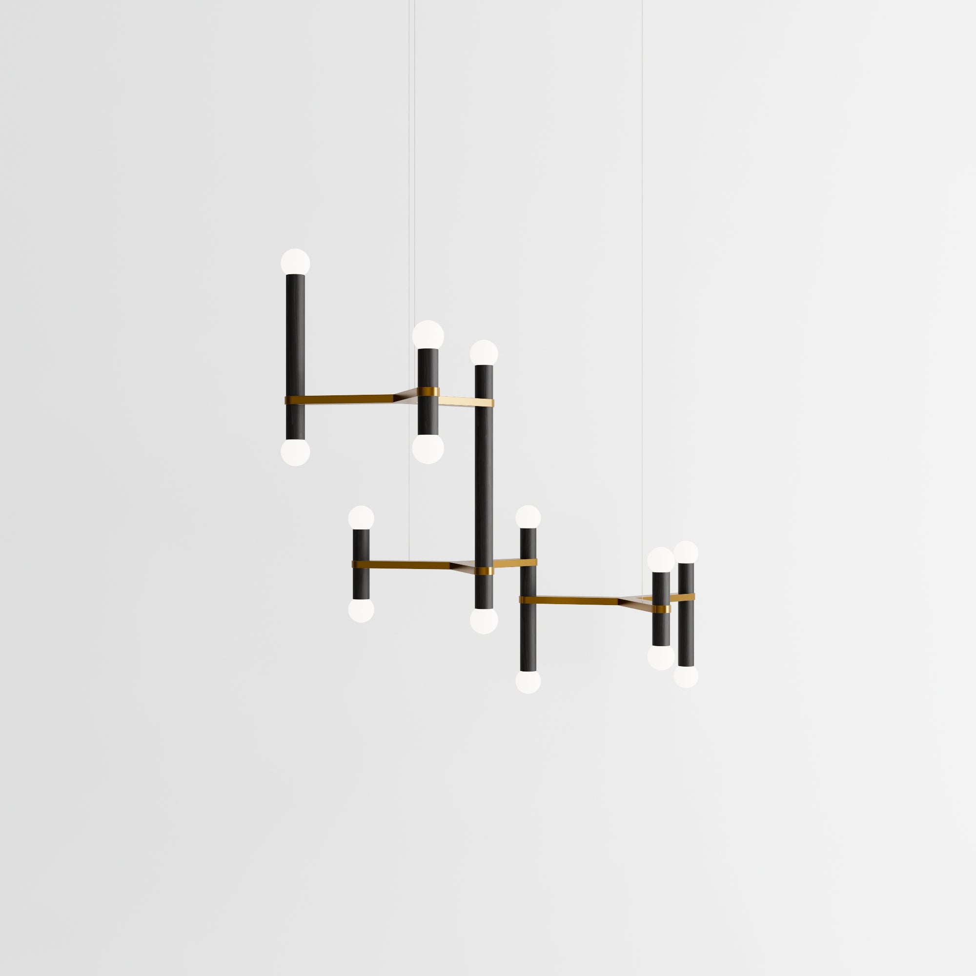 Molecule Chandelier
