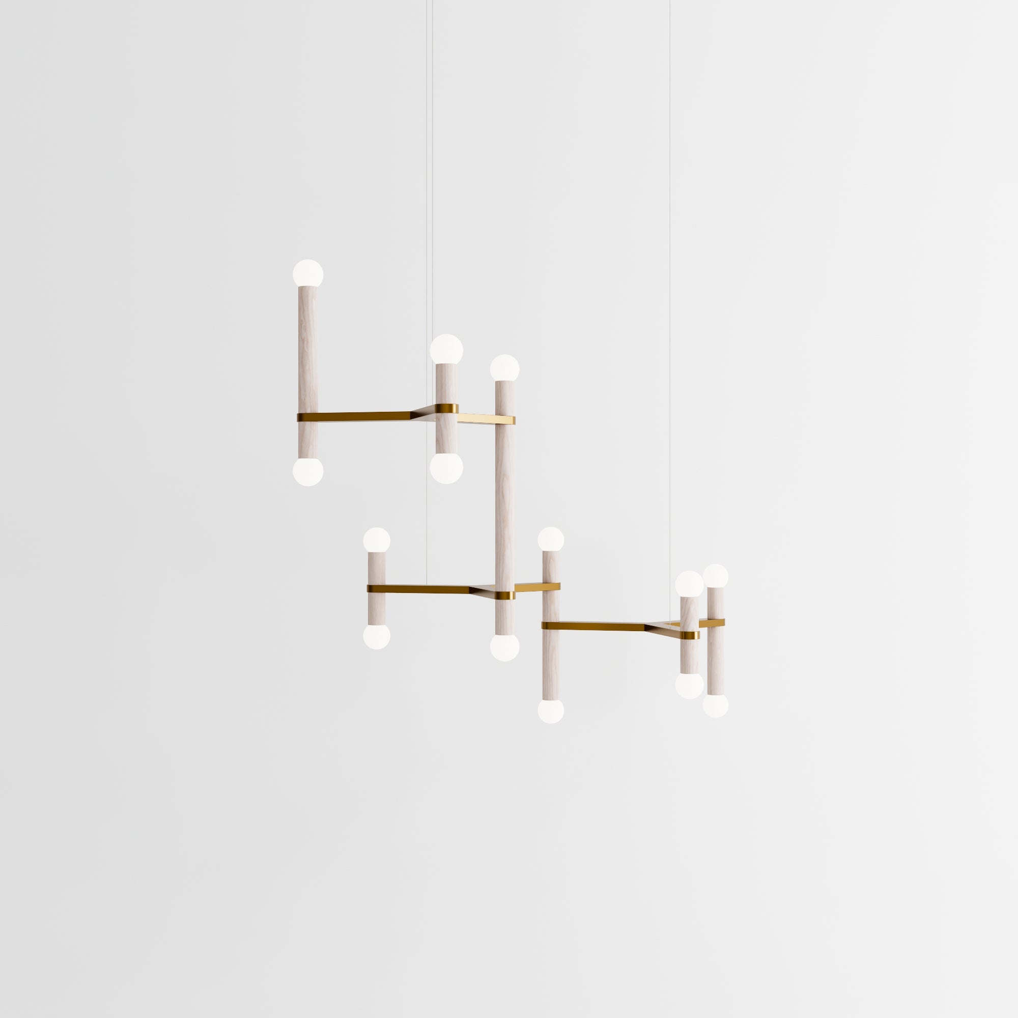 Molecule Chandelier