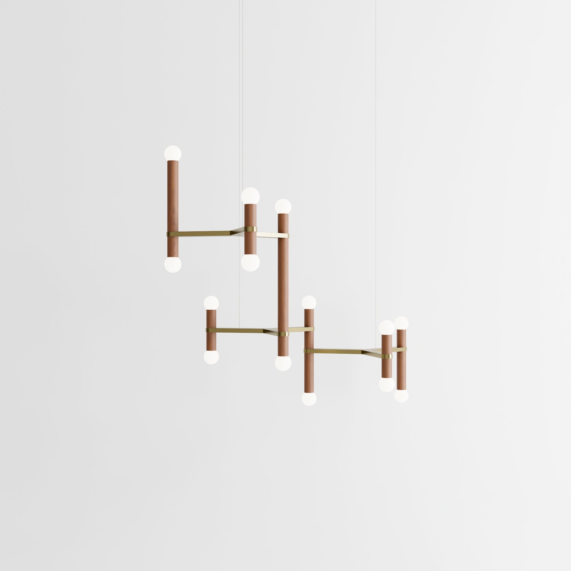 Molecule Chandelier