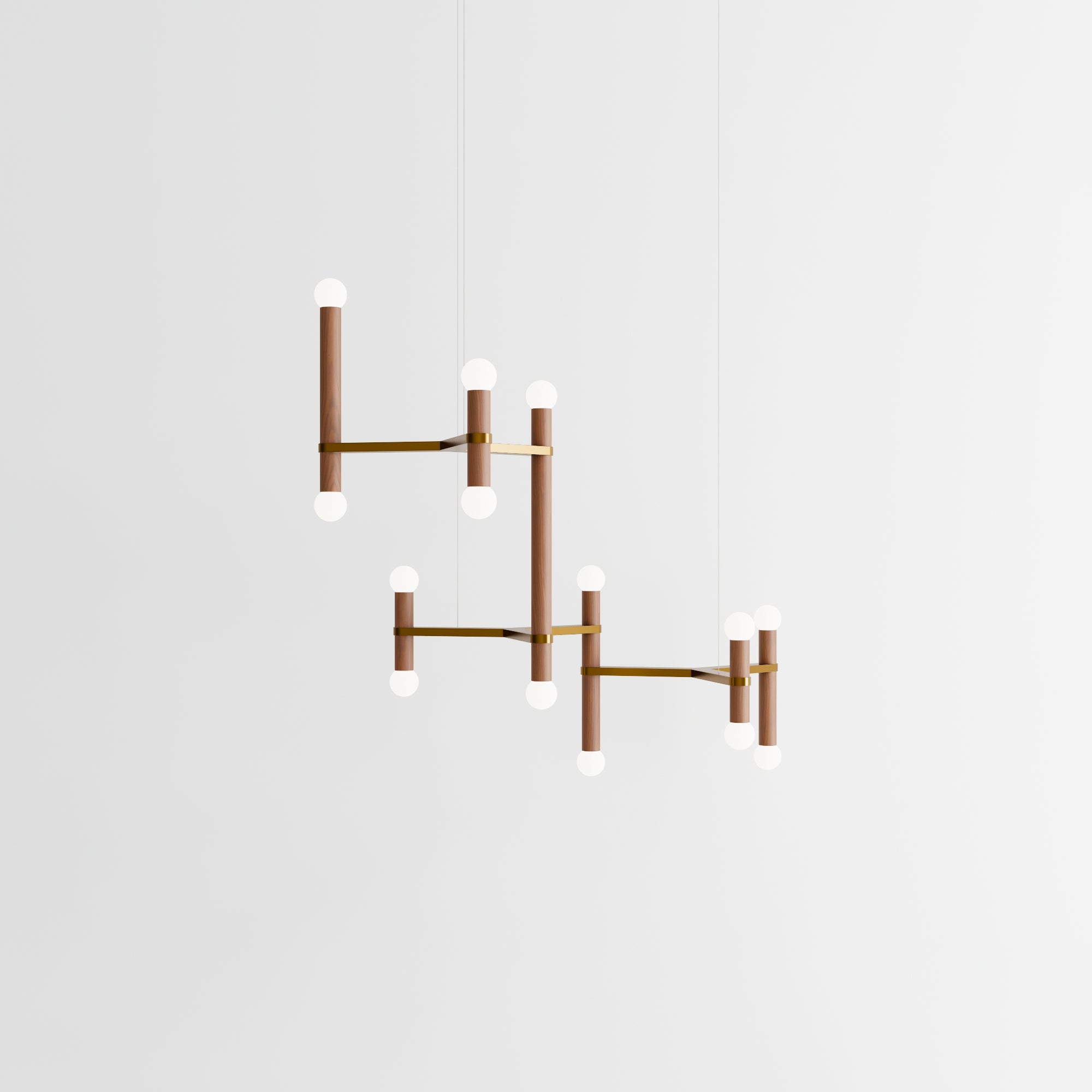 Molecule Chandelier